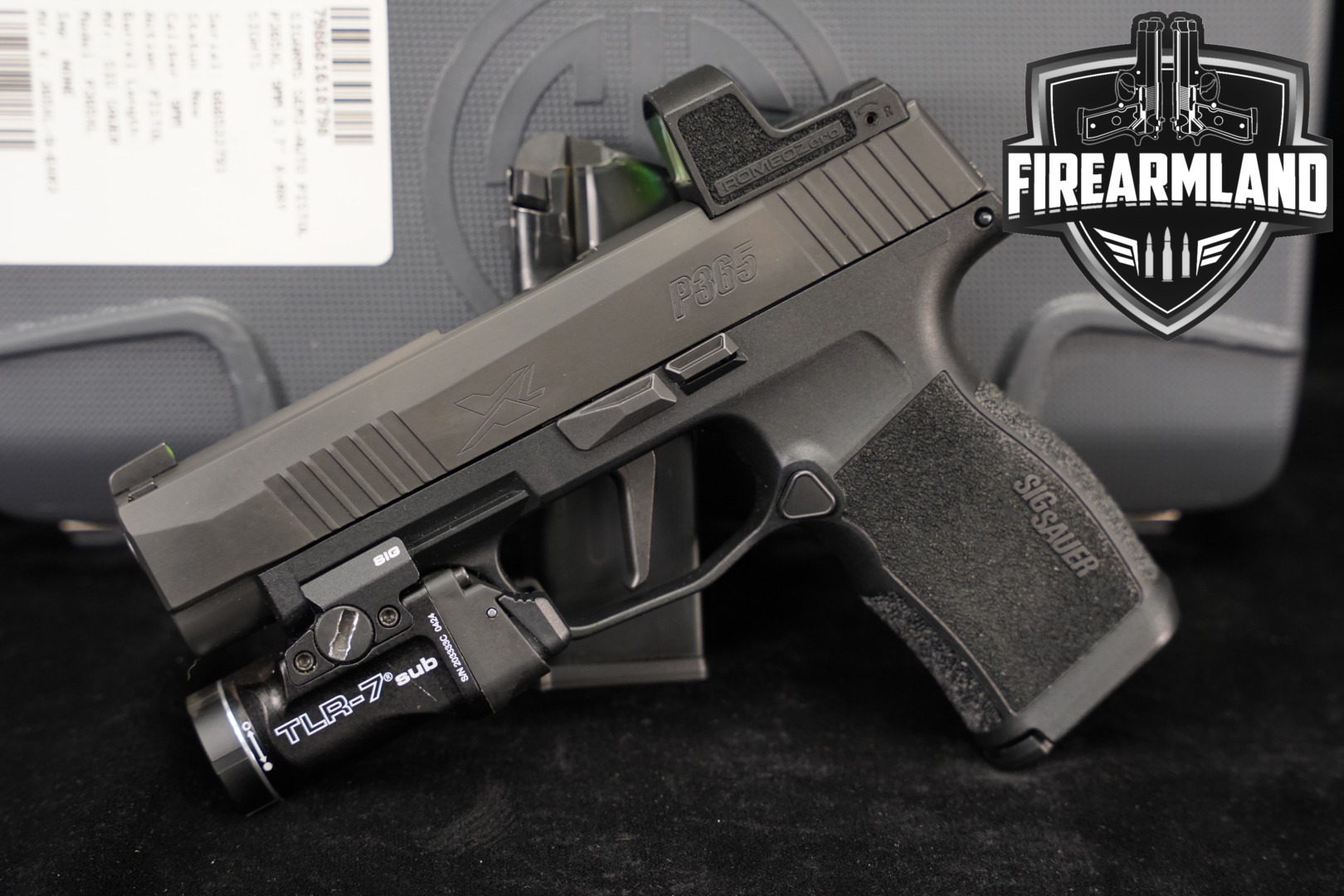 Sig Sauer P365XL X-Series 9mm Luger Black in Excellent Condition Thumbnail