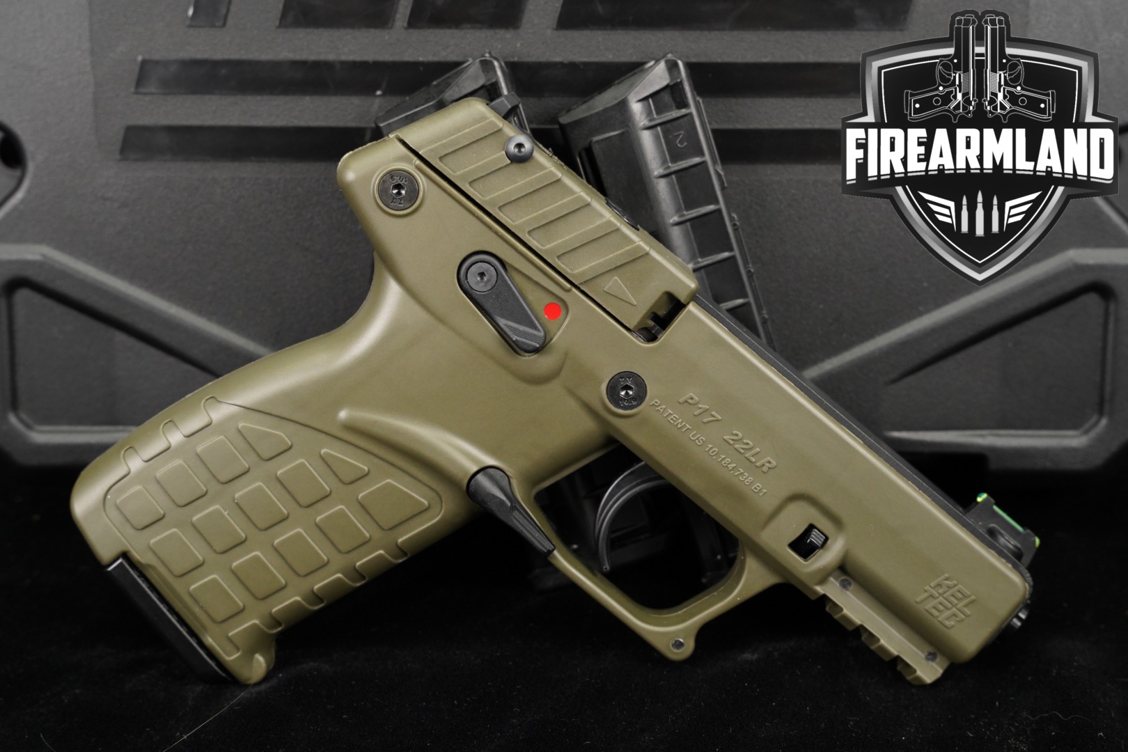 Kel-Tec P17 22LR 3.8" OD Green KelTec P-17 THREADED +3 MAGS & ORIG CASE-img-0