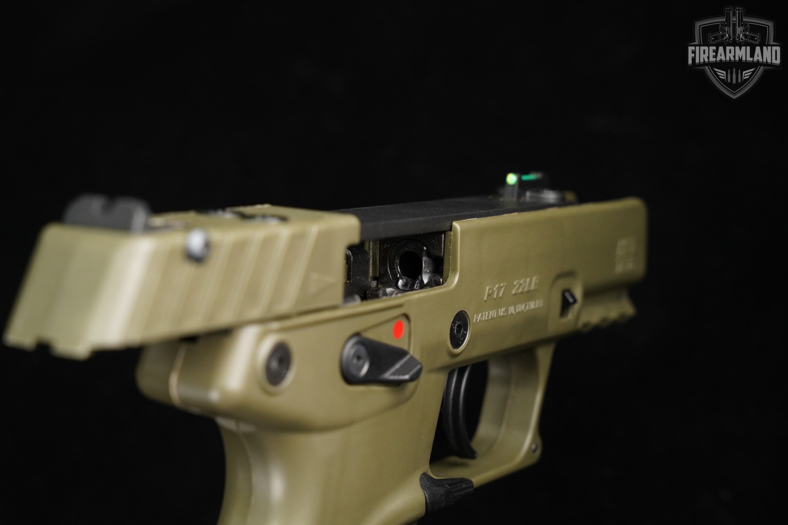 Kel-Tec P17 22LR 3.8" OD Green KelTec P-17 THREADED +3 MAGS & ORIG CASE-img-12