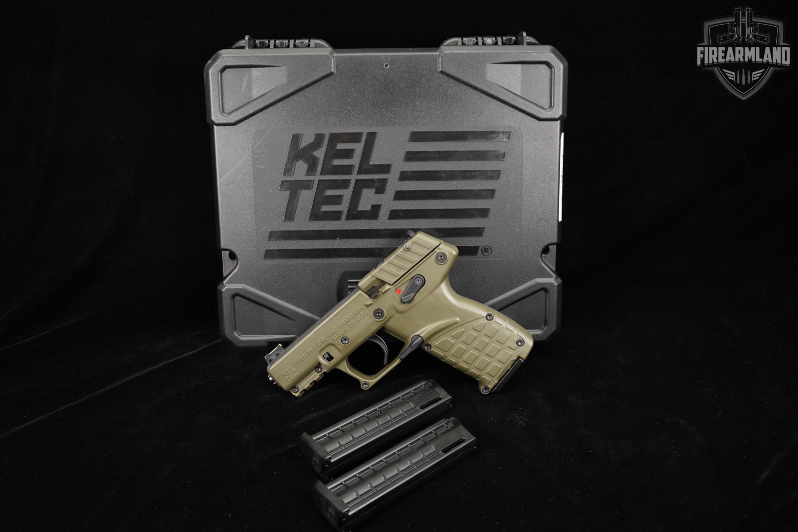 Kel-Tec P17 22LR 3.8" OD Green KelTec P-17 THREADED +3 MAGS & ORIG CASE-img-2