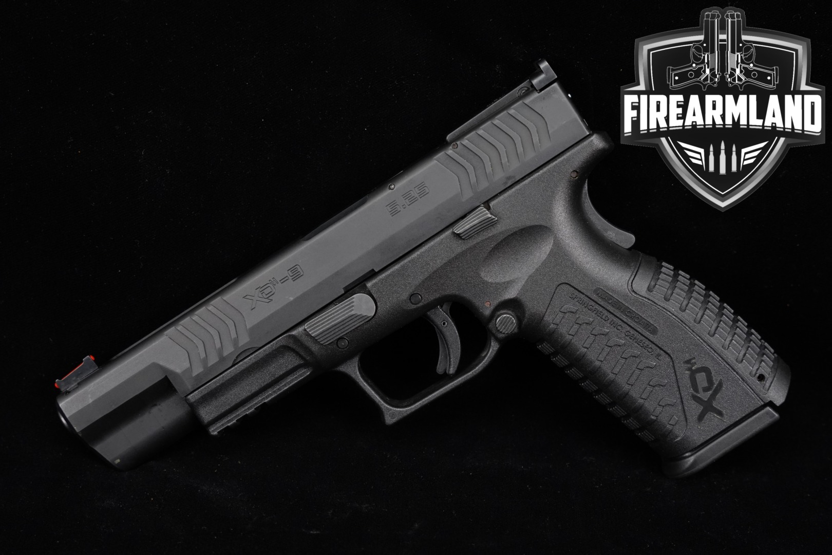 Springfield Armory XD(M) 5.25 Competition Series 9mm Luger Black in Very Good Condition Thumbnail