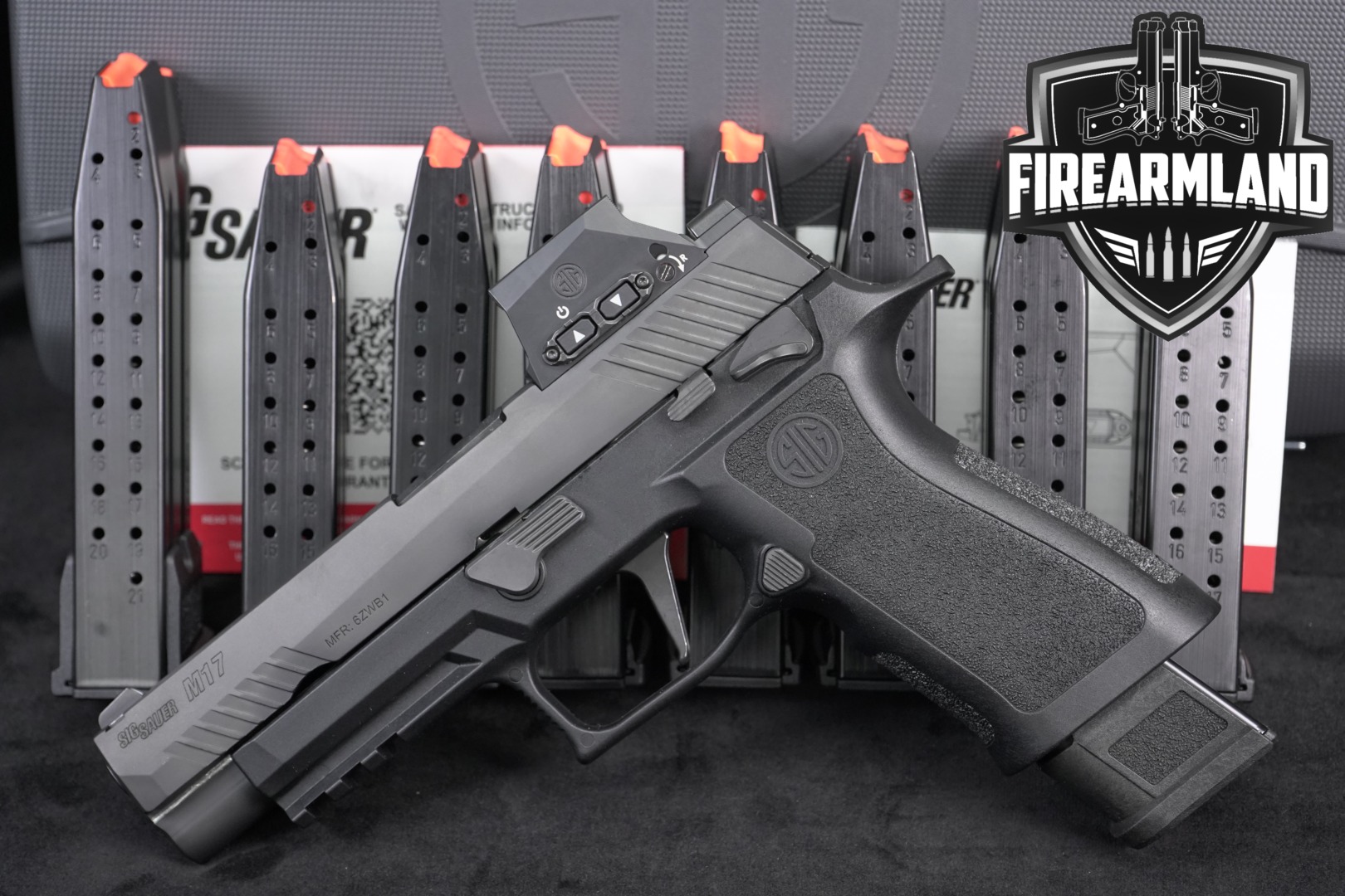 2025 Sig Sauer P320 M17 9mm Luger Black in Excellent Condition Thumbnail