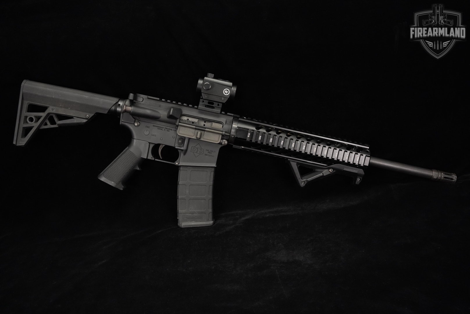 Diamondback DB15 5.56 NATO AR-15 AR15 DB 16" THREADED +CT OPTICS-img-3