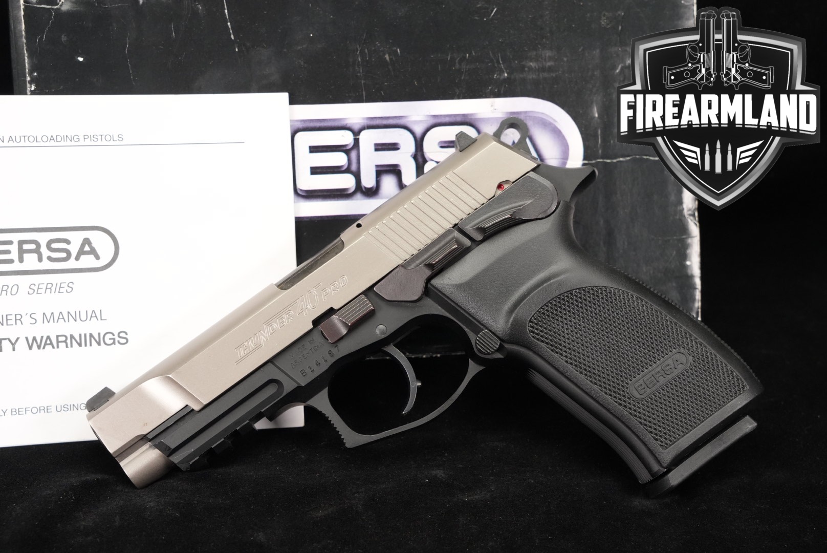 Bersa Thunder 40 Pro .40 S&W Two-Tone in Good Condition Thumbnail