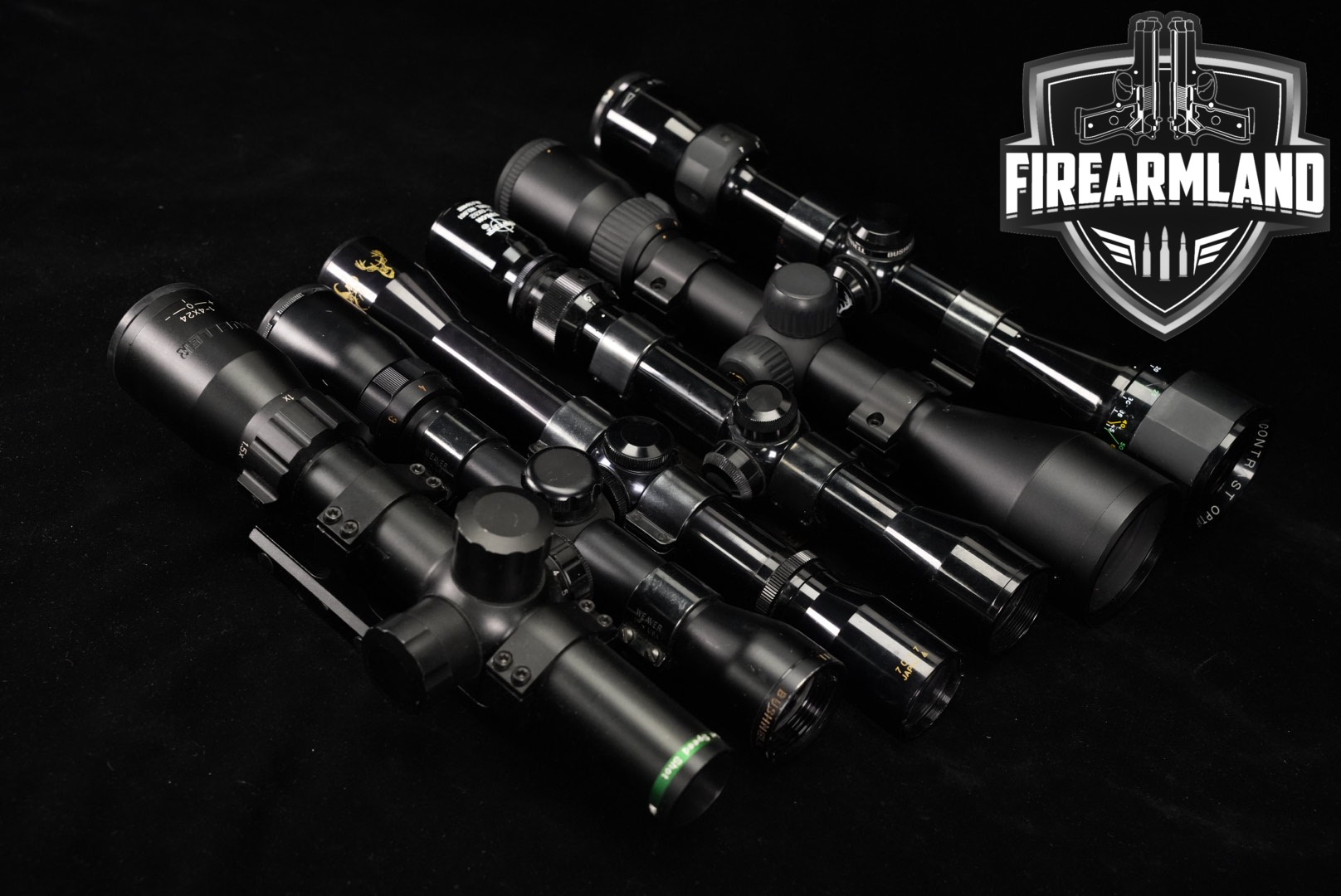 SIX SCOPE LOT 6 Pack Bushnell Precise Valor Swift Nikon Riflescope Scopes-img-0
