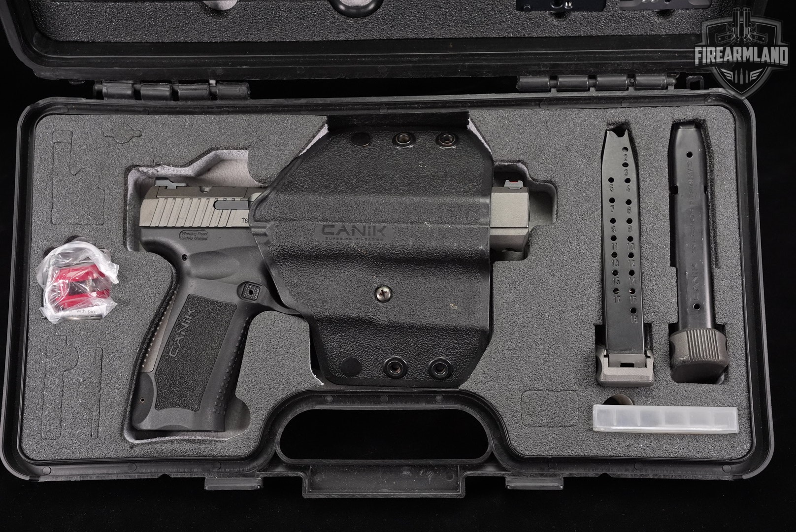 Canik TP9 SFx 9mm Optics-Ready 5.2" +2 MAGS, ORIG CASE & HOLSTER-img-16