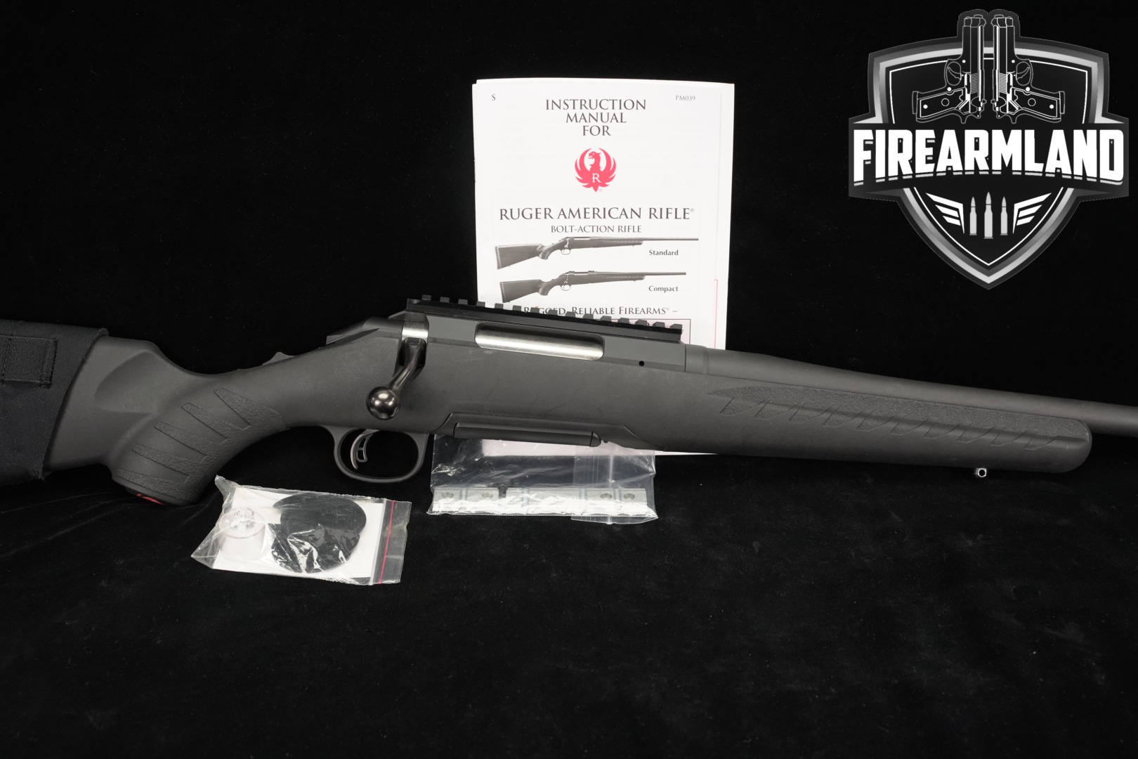 2021 Sturm Ruger Ruger American Rifle Gen I .308 Win. Black in Very Good Condition Thumbnail