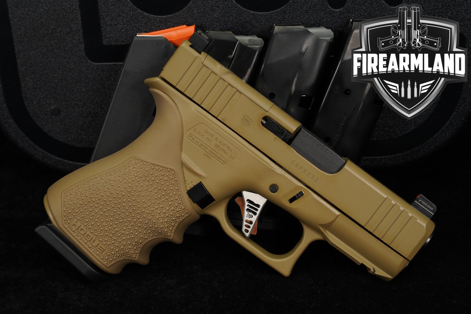 Glock G43X MOS 9mm Luger FDE in Very Good Condition Thumbnail