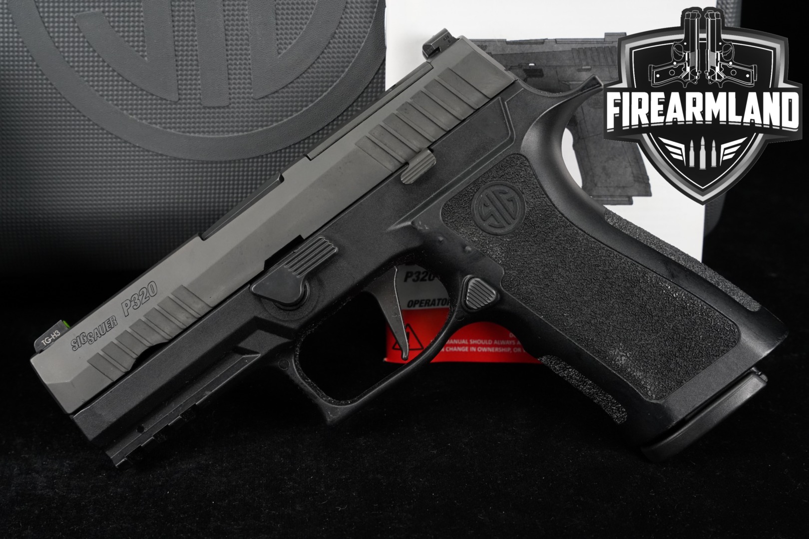 Sig Sauer P320 XCarry Pro, Agency Vault LE 9mm Luger Two-Tone Stainless in Good Condition Thumbnail