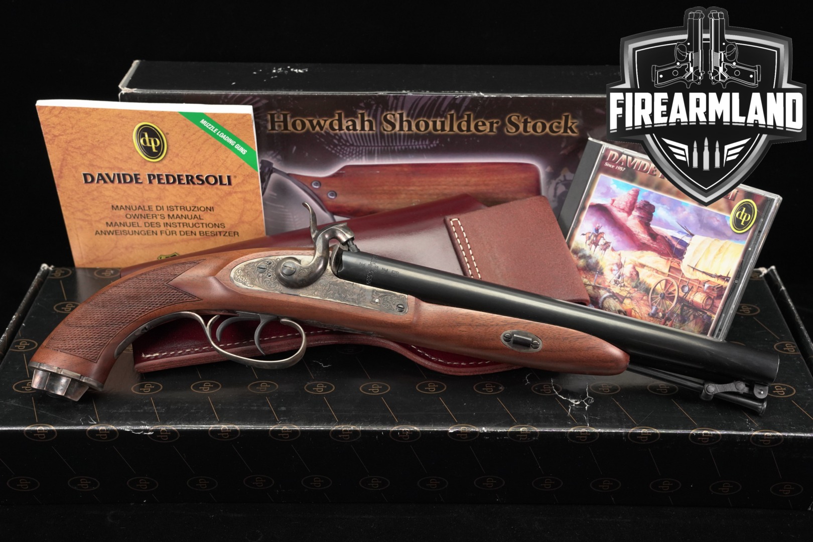 Used Davide Pedersoli Howdah Hunter Auction | FirearmLand