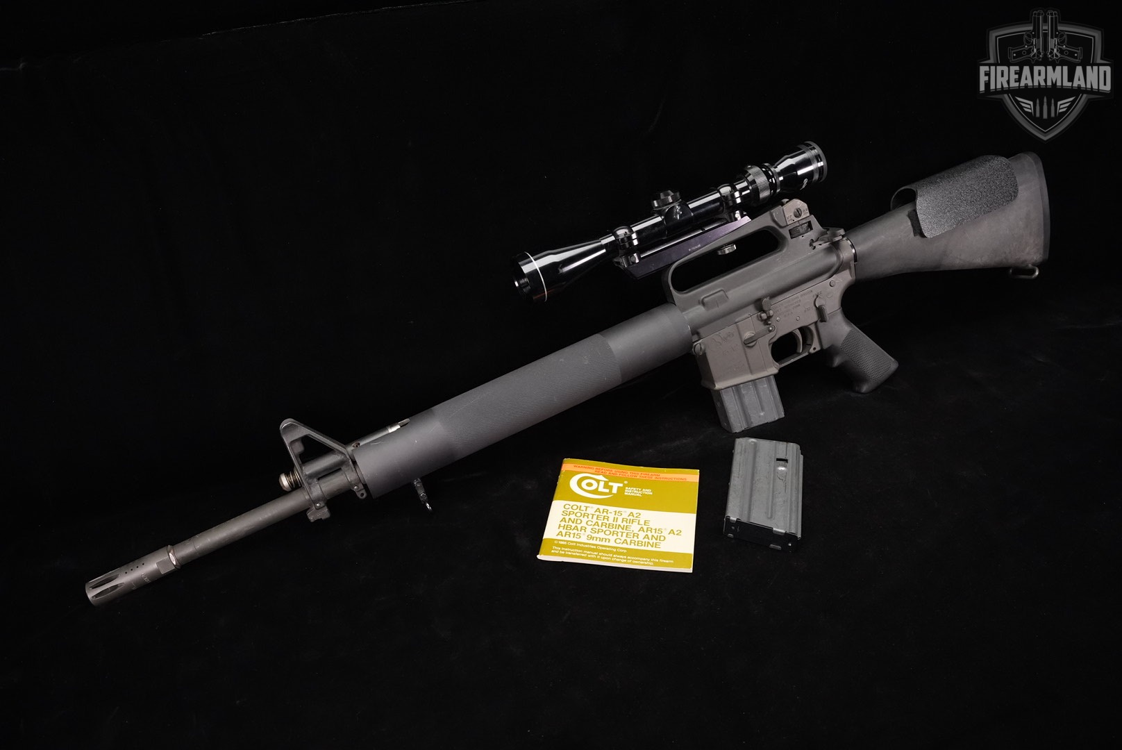 PRE-BAN 1988-1989 Colt AR-15 A2 Sporter II 223 Rem AR15 20" +2 MAGS-img-2
