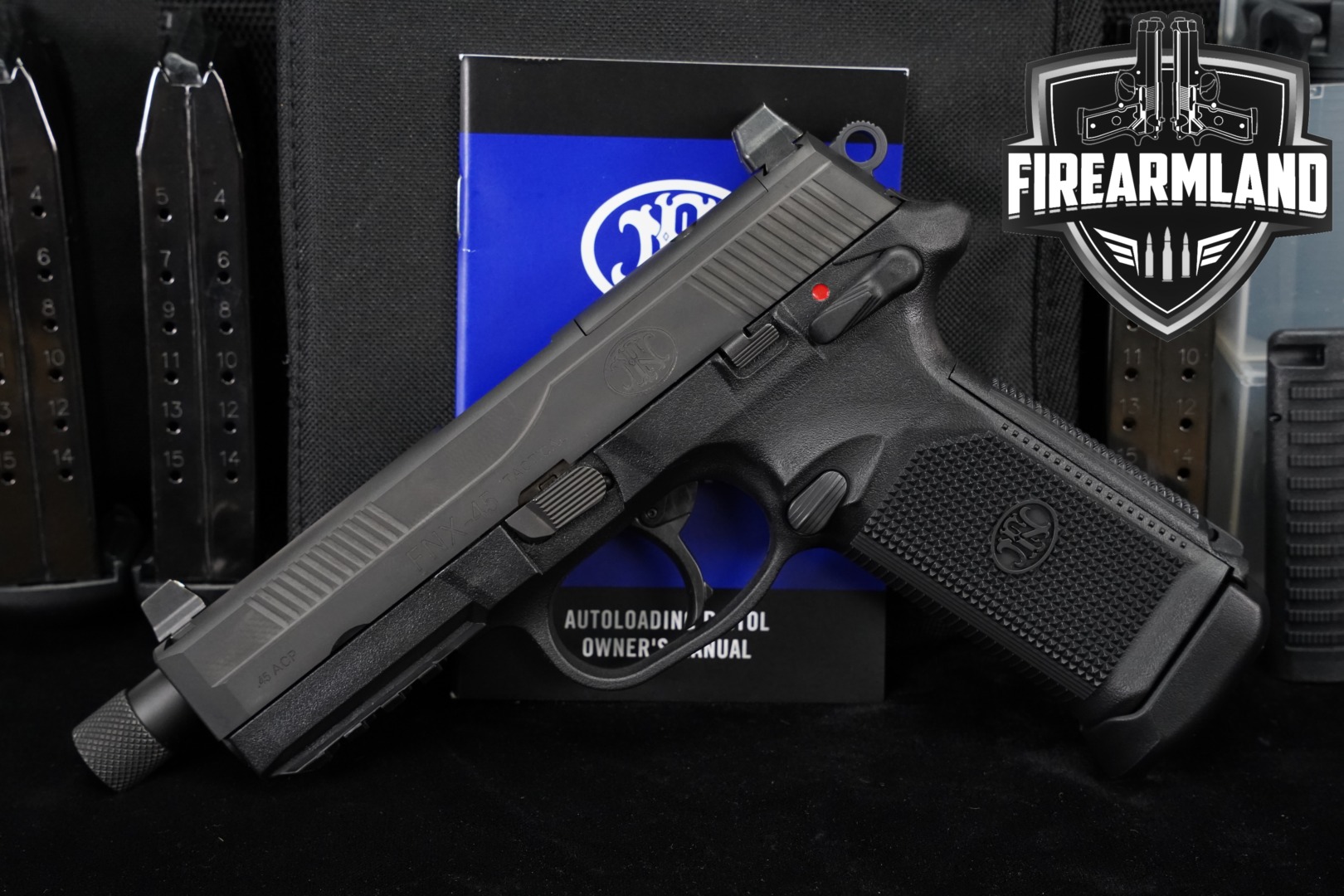 FN America FNX-45 Tactical .45 ACP Black in Excellent Condition Thumbnail