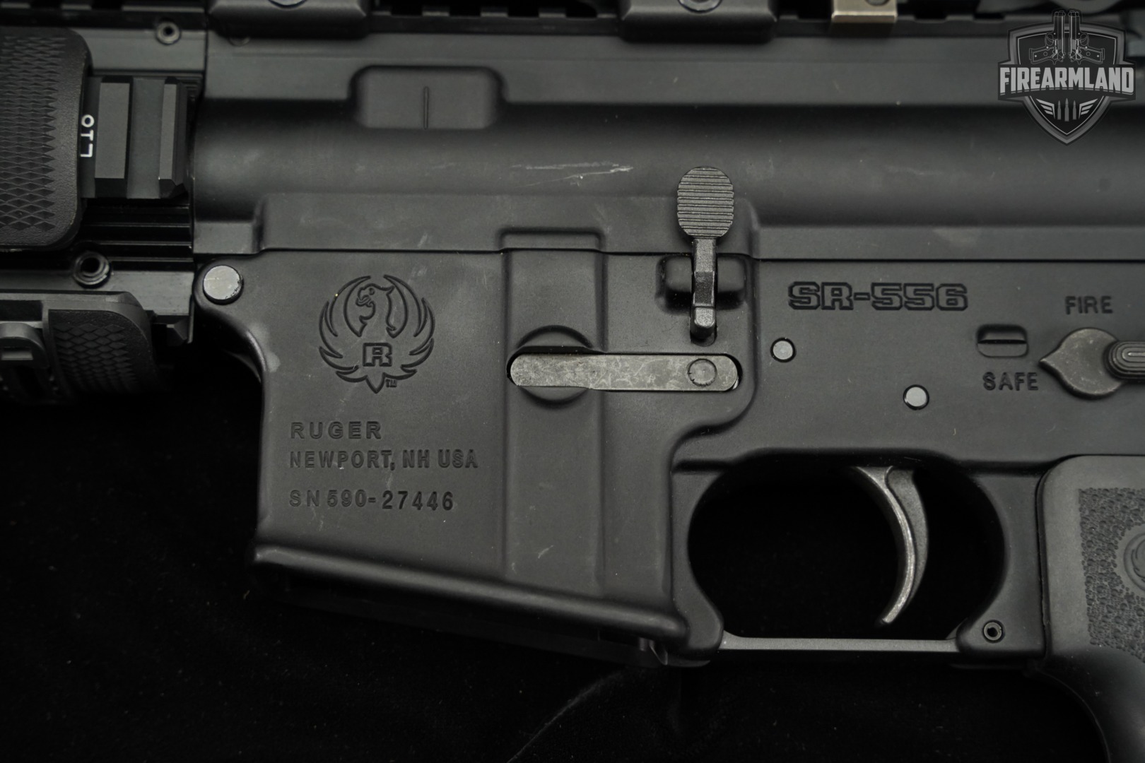Ruger SR-556 5.56 NATO AR-15 AR15 SR556 Short-stroke Piston +NIKON SCOPE-img-18