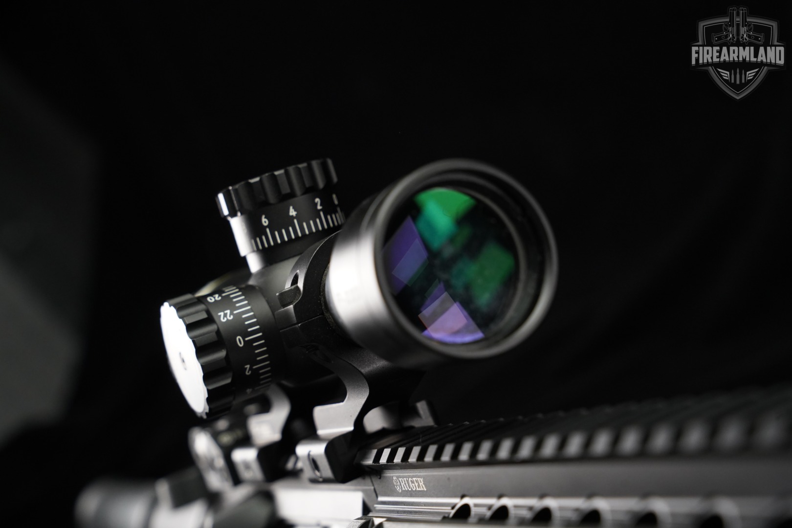 Ruger SR-556 5.56 NATO AR-15 AR15 SR556 Short-stroke Piston +NIKON SCOPE-img-23