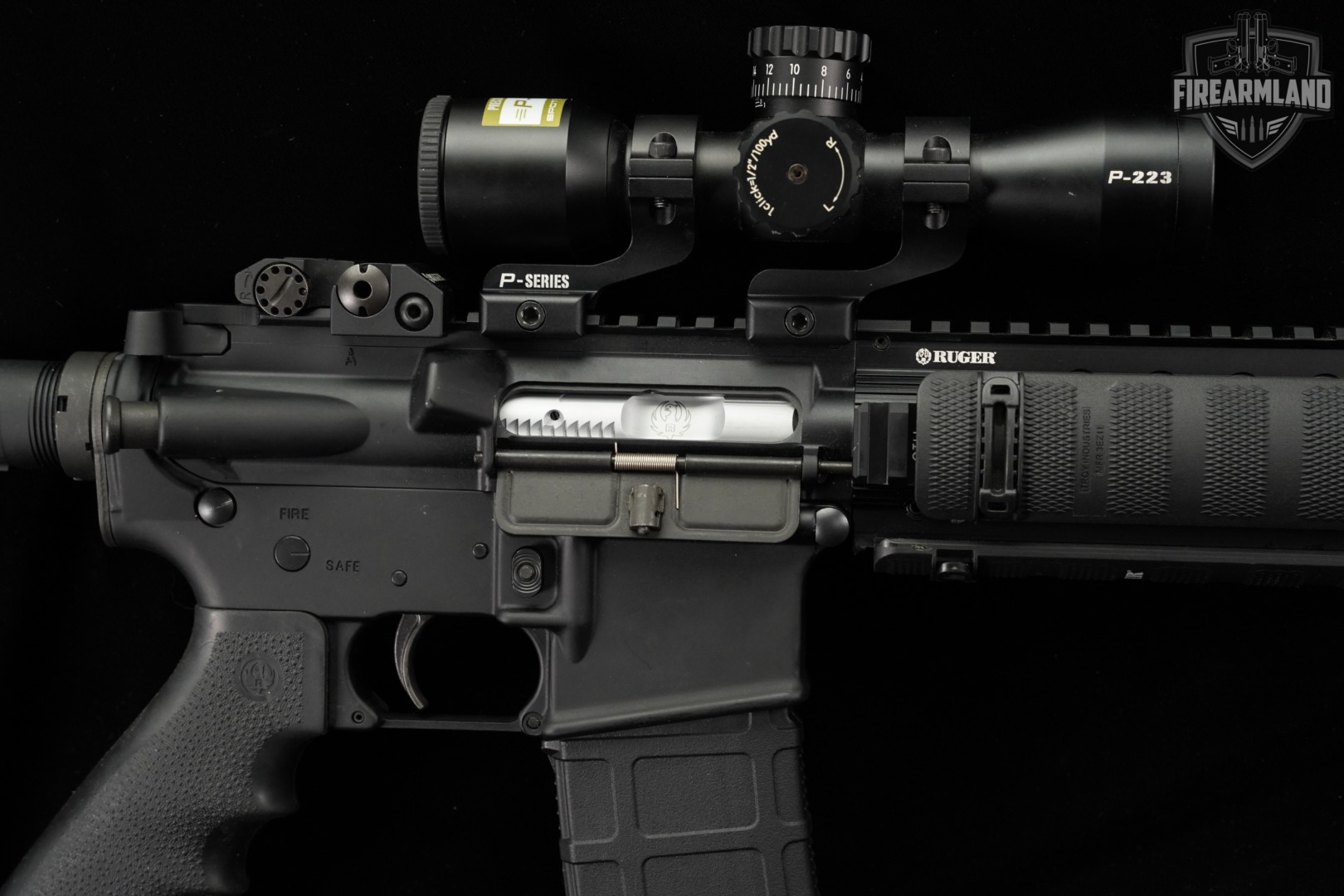 Ruger SR-556 5.56 NATO AR-15 AR15 SR556 Short-stroke Piston +NIKON SCOPE-img-5