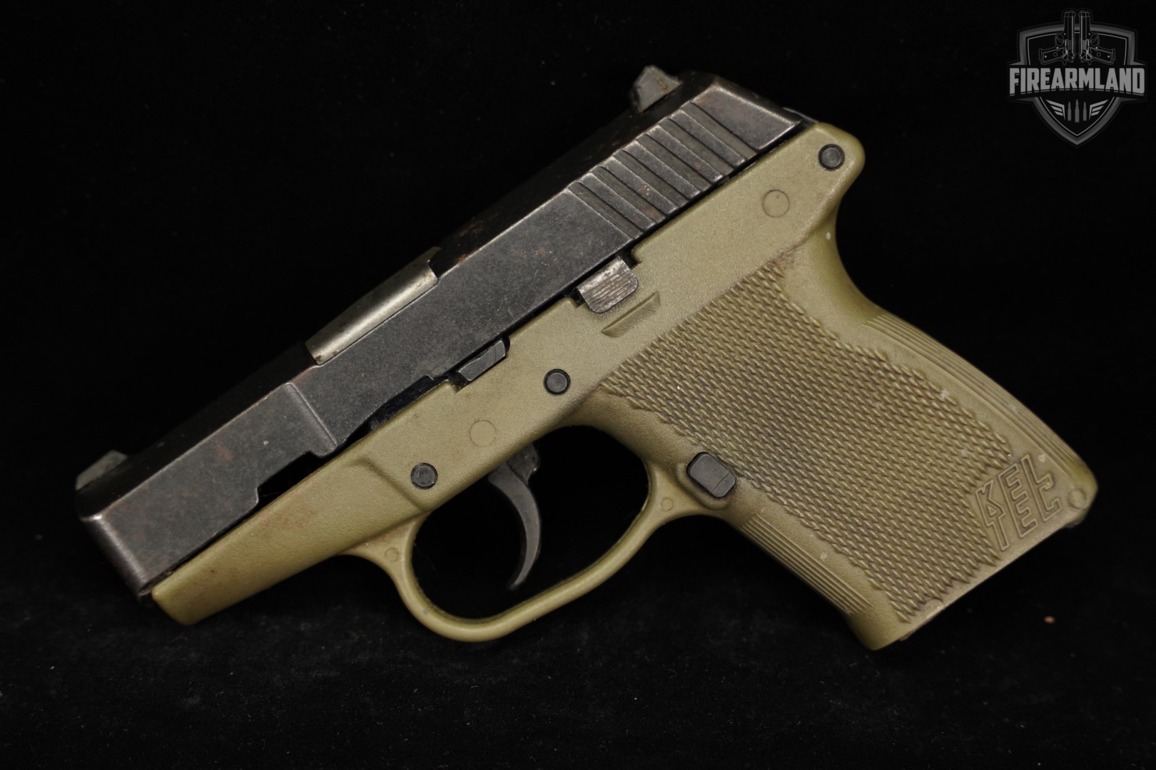 Kel-Tec P-11 9mm 3.1" Two-Tone Blued & Green KelTec P11-img-3