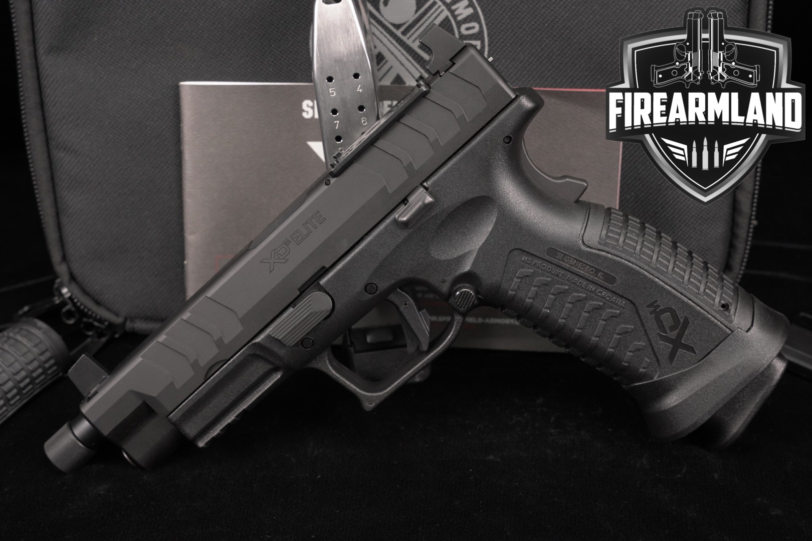 Springfield Armory XD-M Elite 4.5" OSP Threaded (Tactical OSP) 9mm Luger Black in Excellent Condition Thumbnail