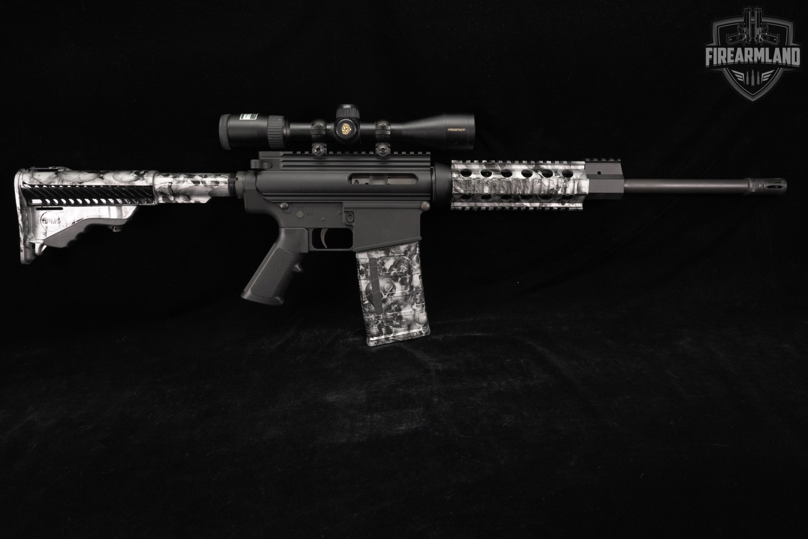 DPMS Panther Arms LR-308 Winchester AR-10 AR10 LR308 +2 MAGS, NIKON SCOPE-img-3