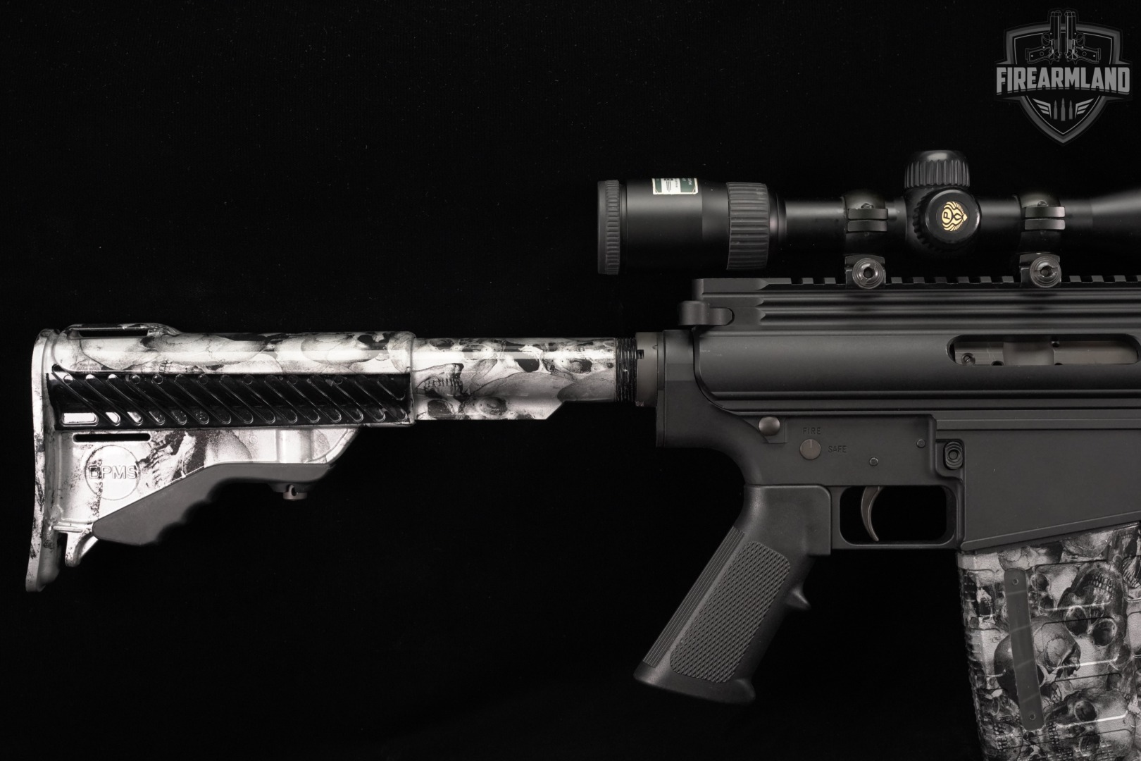 DPMS Panther Arms LR-308 Winchester AR-10 AR10 LR308 +2 MAGS, NIKON SCOPE-img-4