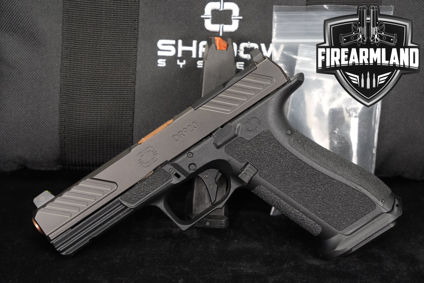 Shadow Systems DR920 Combat Optics-Ready 9mm DR 920 +2 MAGS & ORIG CASE-img-0
