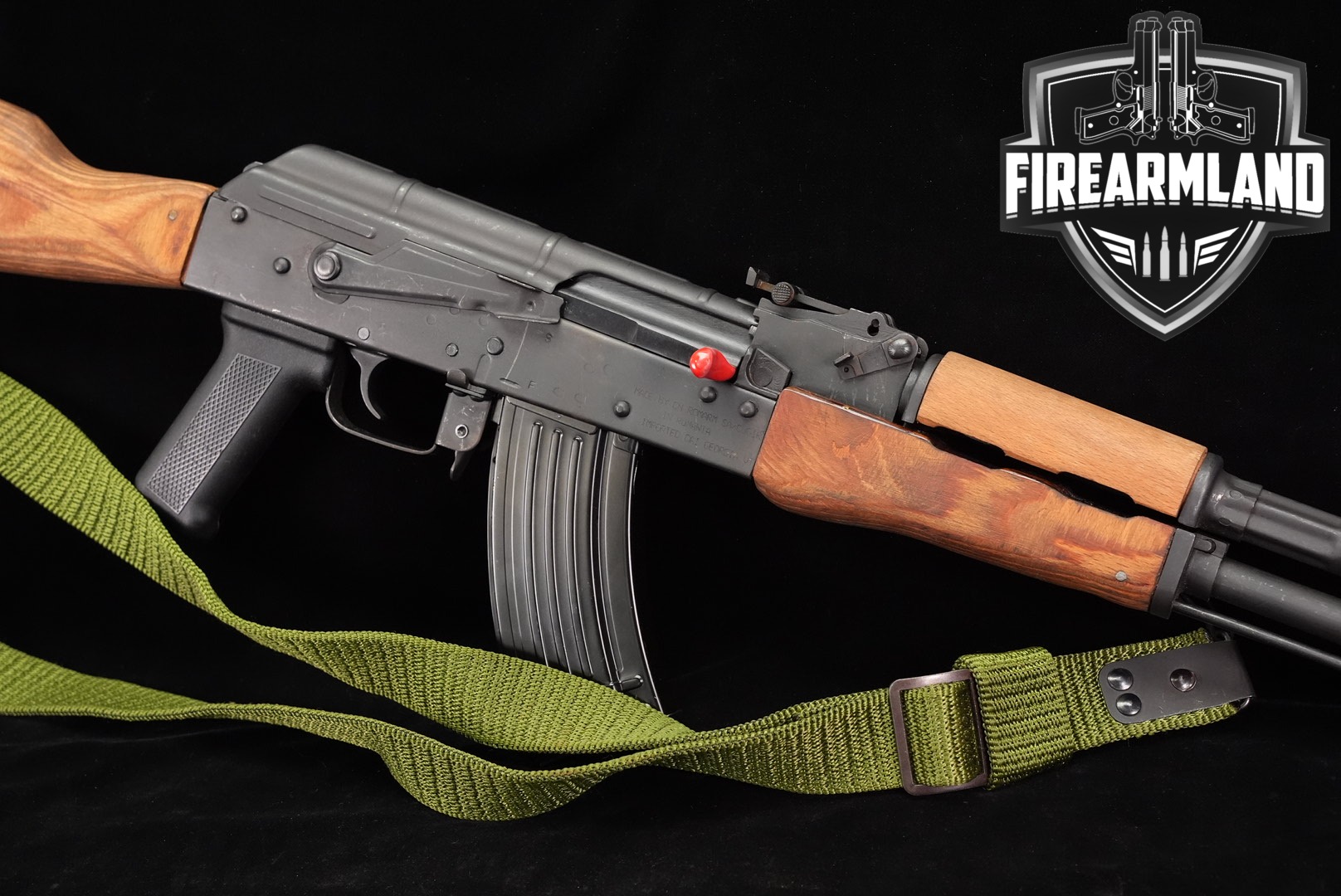 Romarm/Cugir GP WASR-10/63 7.62x39 AKM AK 16" Black & Wood-img-0