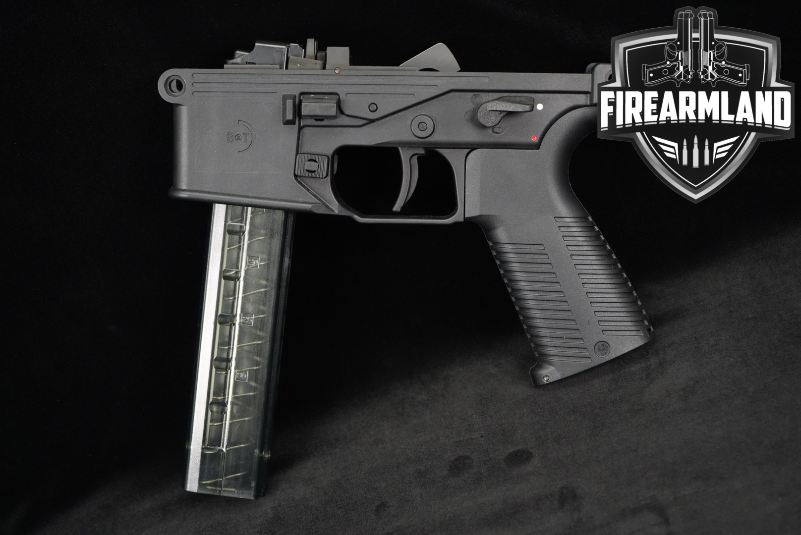 Brugger & Thomet (B&T) APC9/ GHM9 Trigger Group Standard 9mm Luger in Very Good Condition Thumbnail