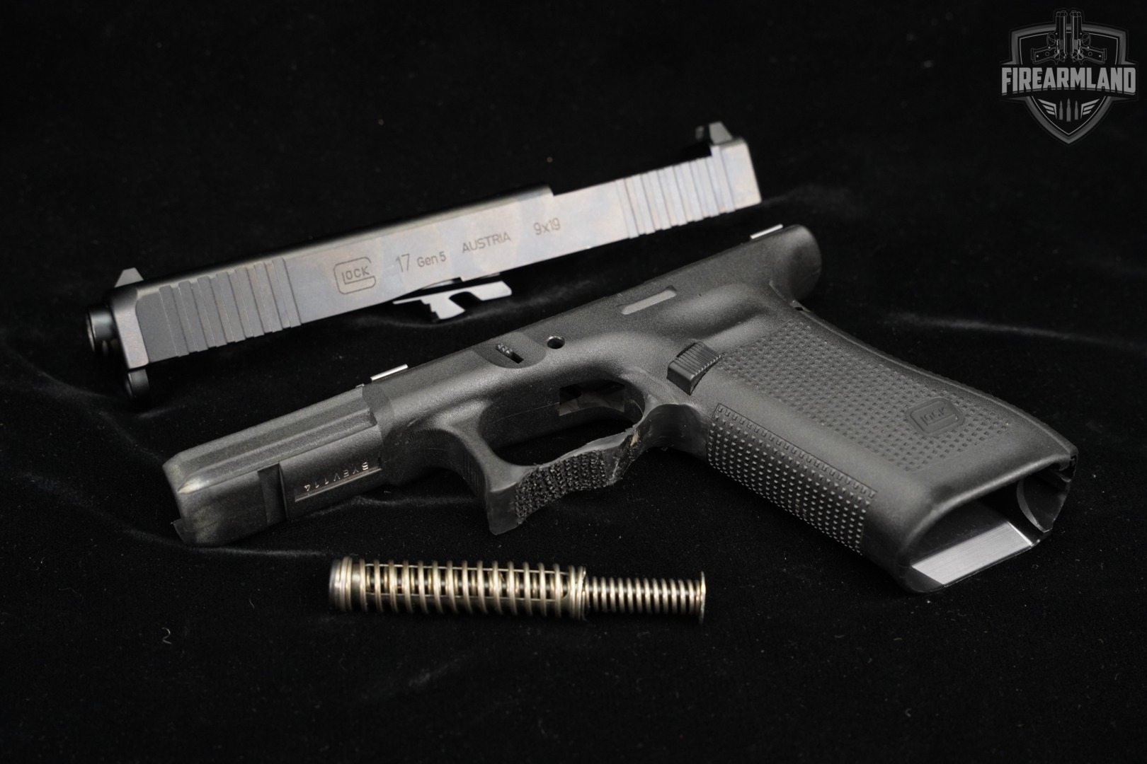Glock 17 Gen5 G17 Gen 5 9mm 4.49" Stripped Frame & Slide-img-2
