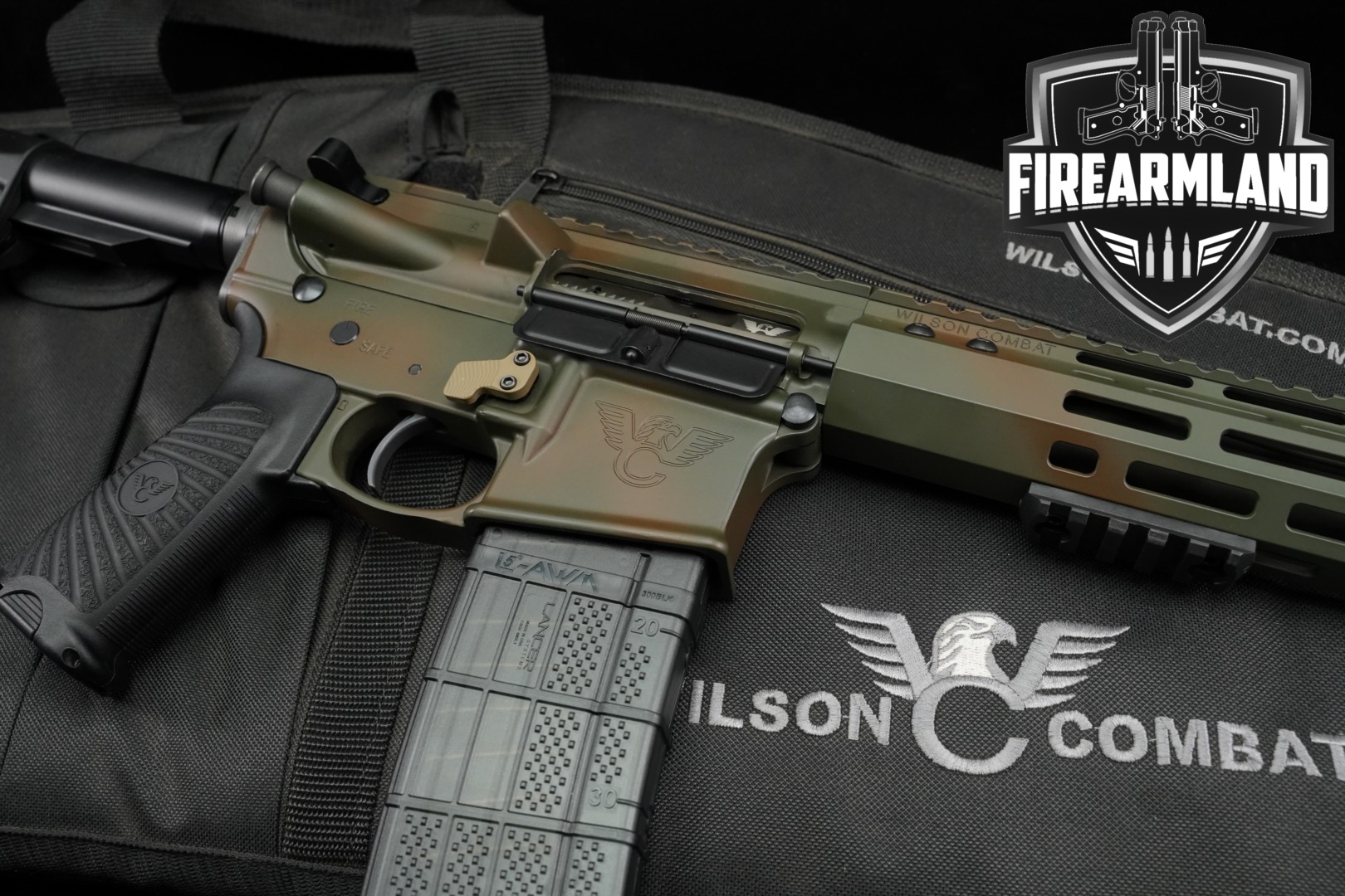 Wilson Combat (WC) WC-15F Protector .300 HAM?R Camo in Excellent Condition Thumbnail