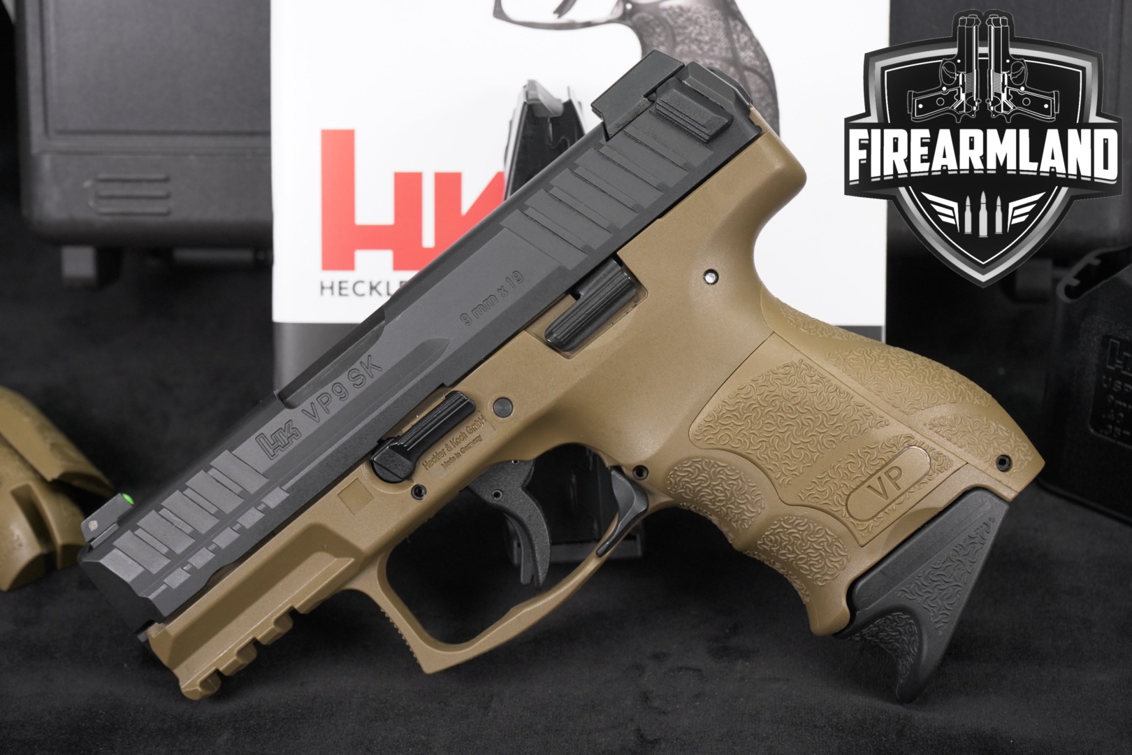 Heckler & Koch (H&K, HK) VP9SK 9mm Luger FDE in Very Good Condition Thumbnail