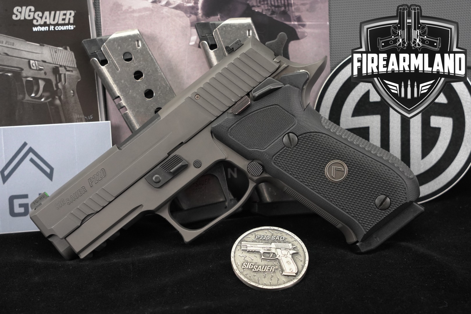 Sig Sauer P220 Legion Carry SAO .45 ACP Legion Gray in Excellent Condition Thumbnail