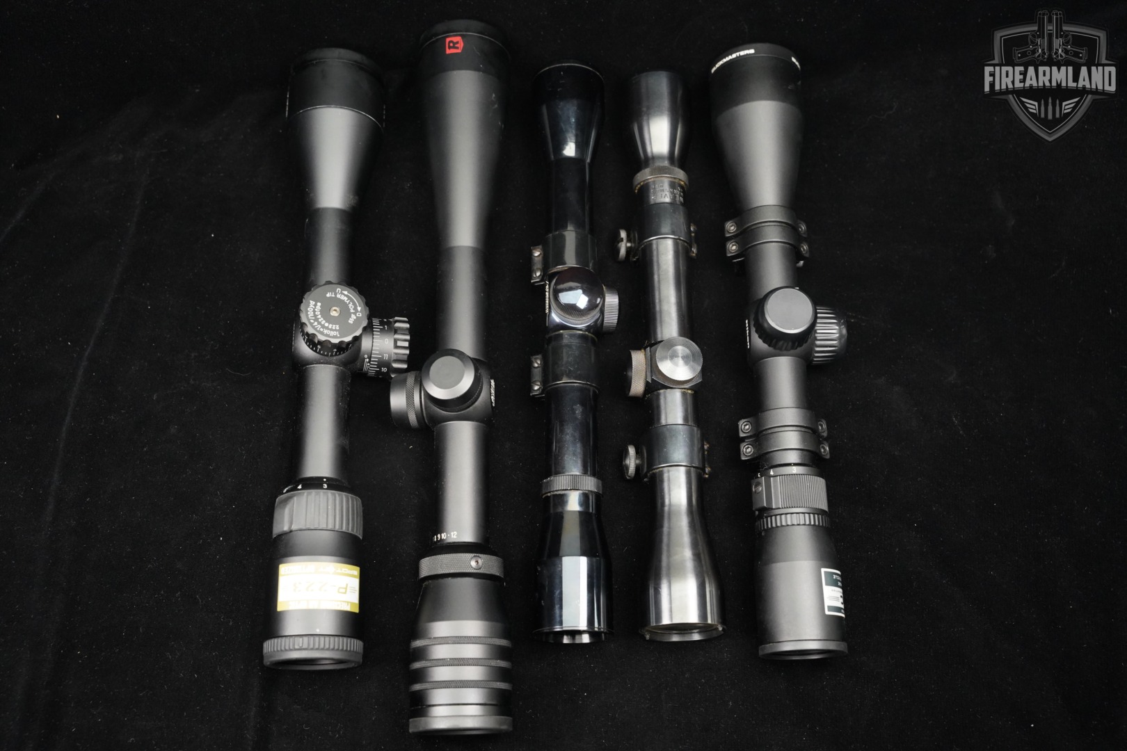 FIVE SCOPE LOT 5 Pack Bushnell Weaver Nikon Redfield Scopes Riflescope-img-3