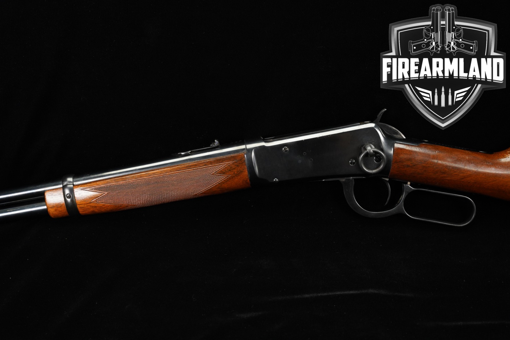 1905 Winchester Repeating Arms Model 1894 Saddle Ring Carbine .25-35 Winchester Blued & Walnut in Very Good Condition Thumbnail