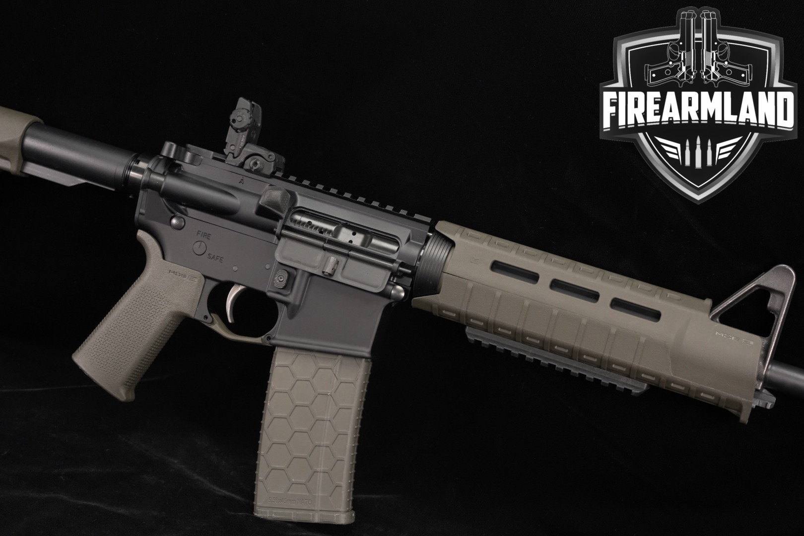 Palmetto State Armory (PSA) PA-15 M4 Carbine MOE 5.56mm NATO FDE in Excellent Condition Thumbnail