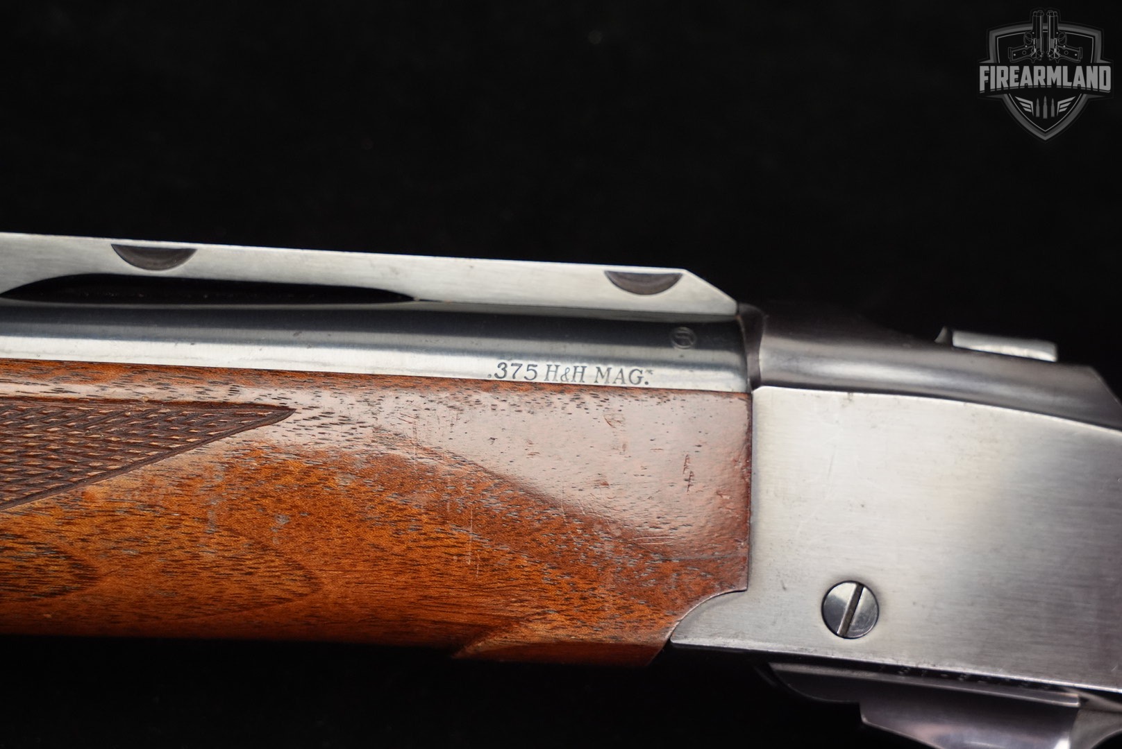 1979 Ruger No.1 375 H&H Magnum 24" Blued & Walnut No1-img-19