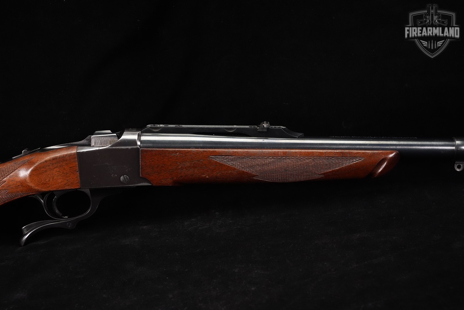 1979 Ruger No.1 375 H&H Magnum 24" Blued & Walnut No1-img-4