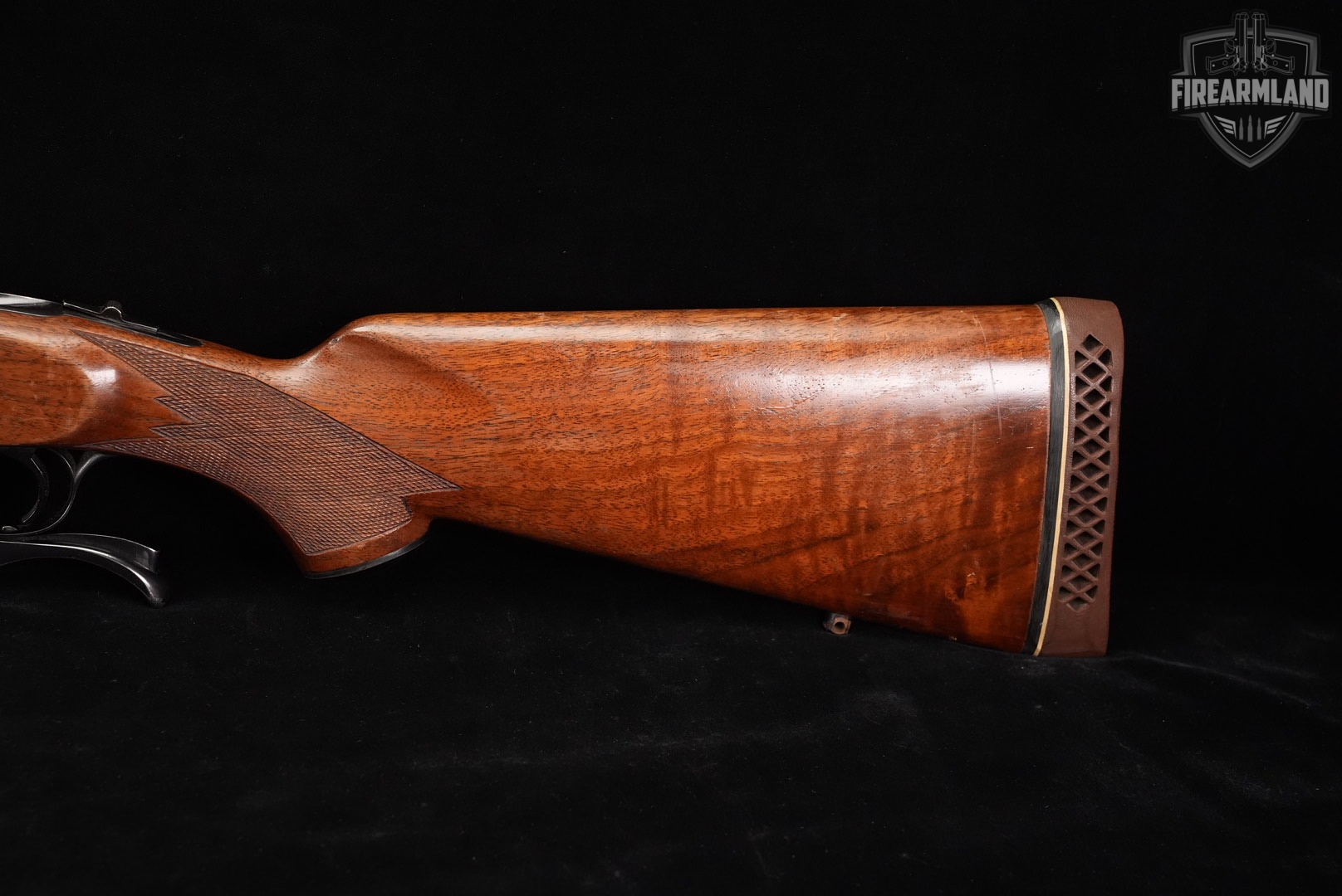 1979 Ruger No.1 375 H&H Magnum 24" Blued & Walnut No1-img-9