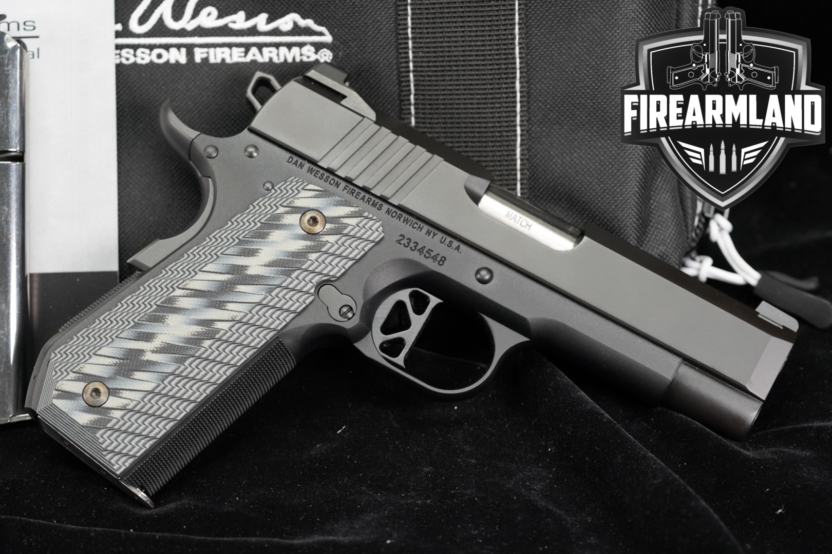 Dan Wesson ECP .45 ACP Black in Excellent Condition Thumbnail
