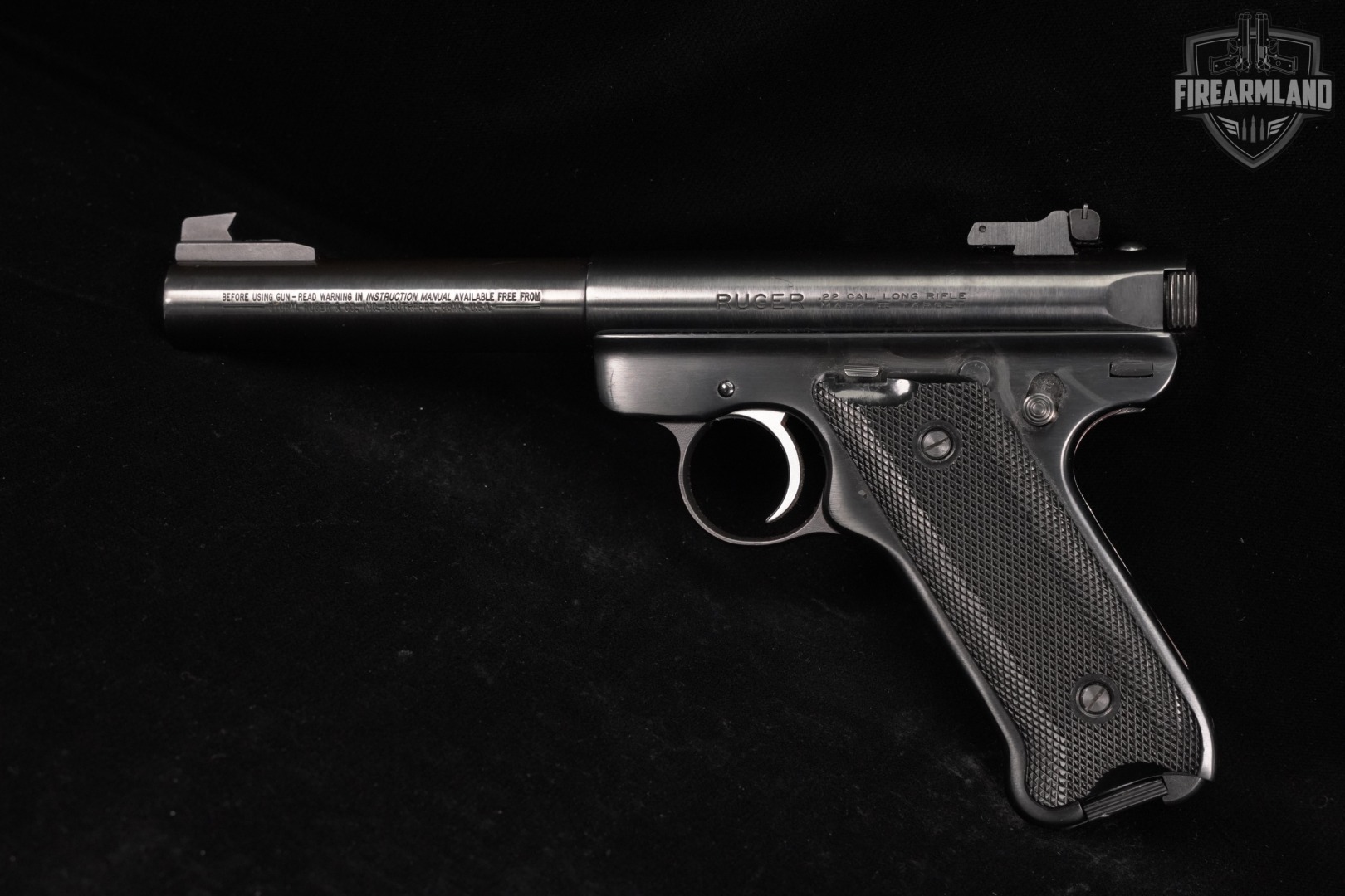2000 Ruger Mark II Target 22LR 5.5" Blued MK 2-img-2