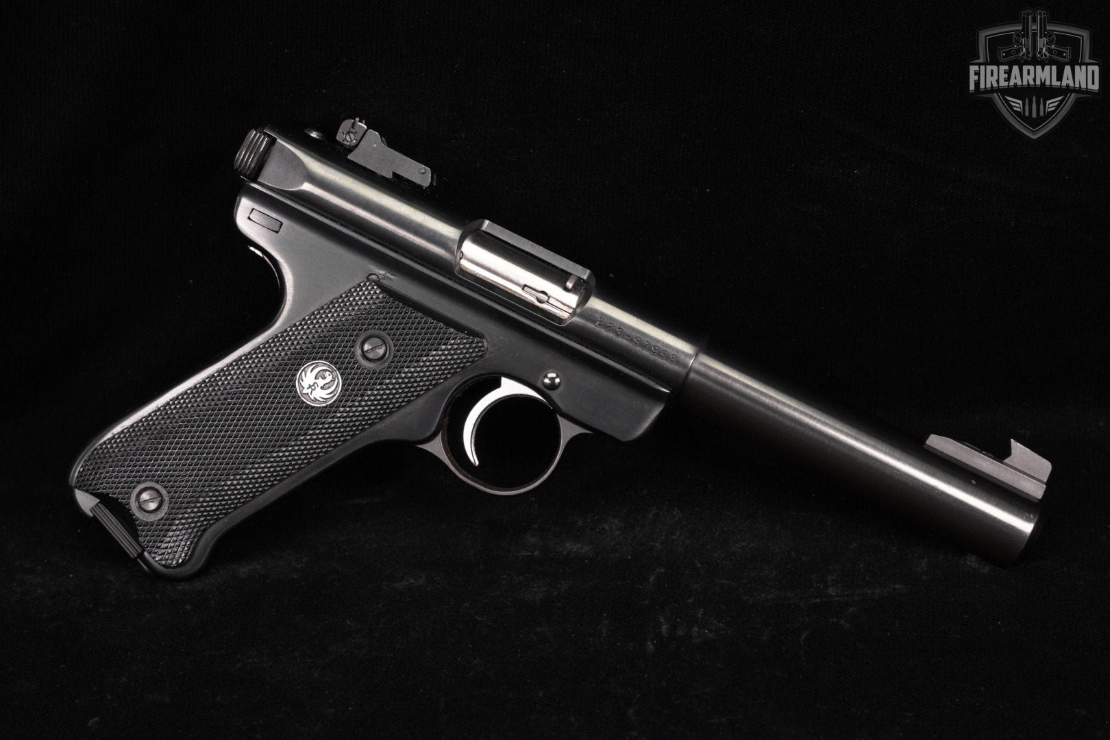 2000 Ruger Mark II Target 22LR 5.5" Blued MK 2-img-3