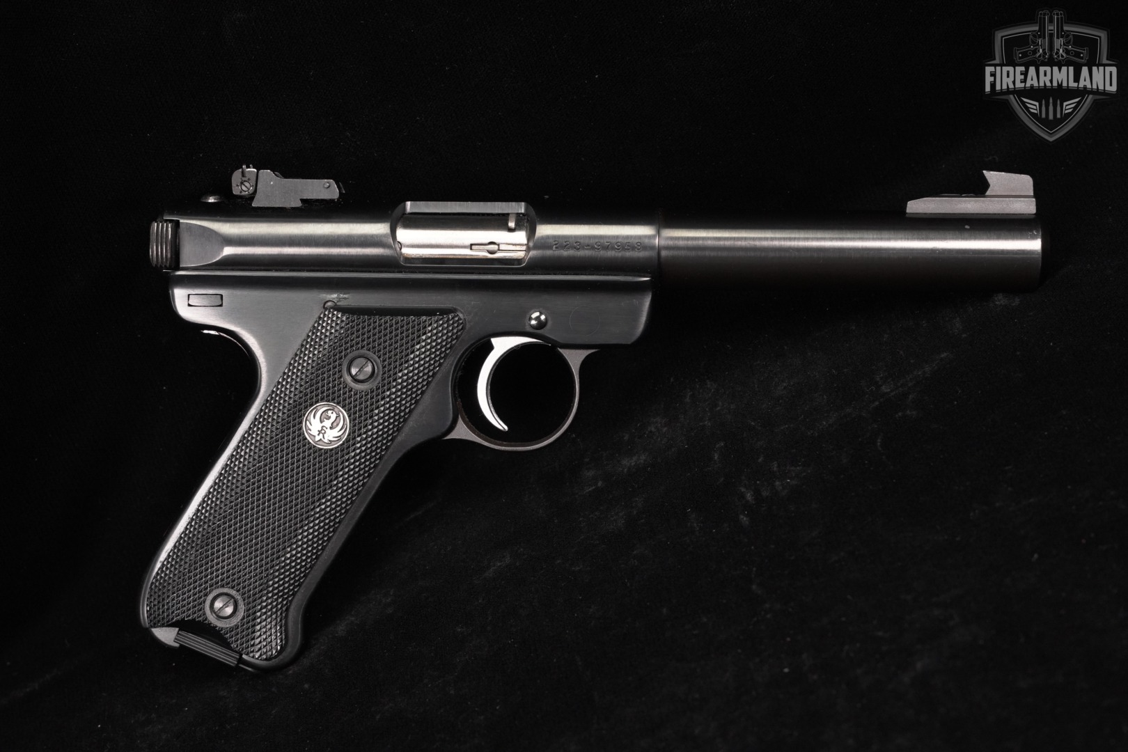 2000 Ruger Mark II Target 22LR 5.5" Blued MK 2-img-4