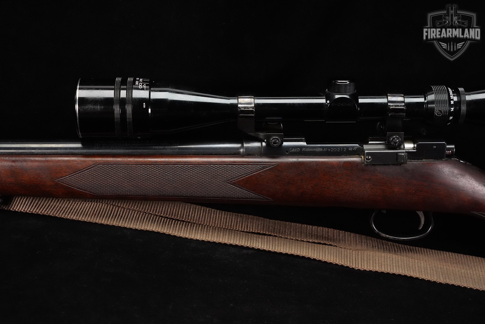 Marlin Model 322 222 Rem 24" Sako L46 Riihimaki L-46 +TASCO SCOPE-img-8