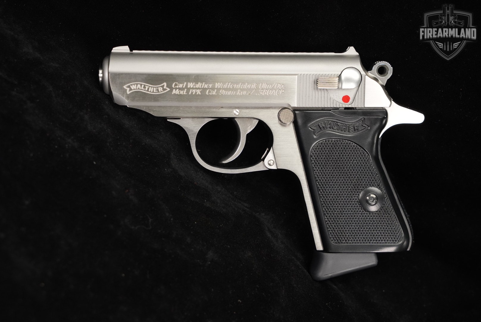 Walther PPK 380 ACP 3.3" Stainless PPK/S +2 MAGS & ORIG CASE-img-3