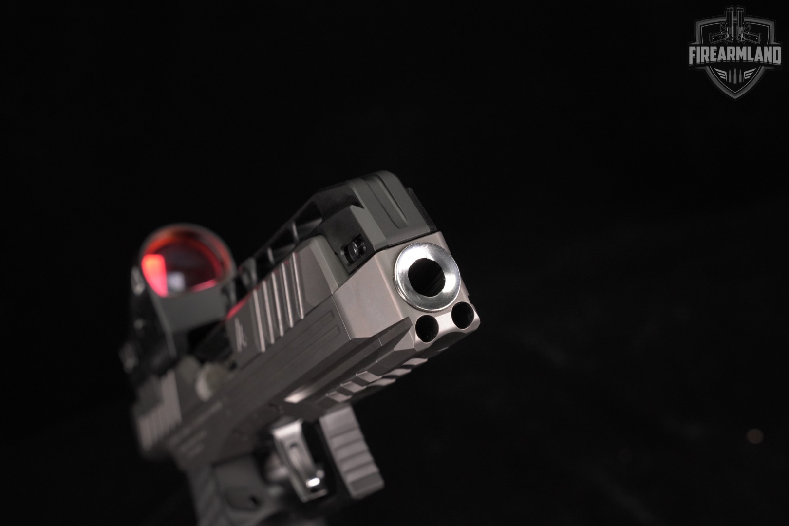 LAUGO ARMS Alien Creator Evolution Limited Optics 9mm 4.8" +2 MAGS, CASE-img-12