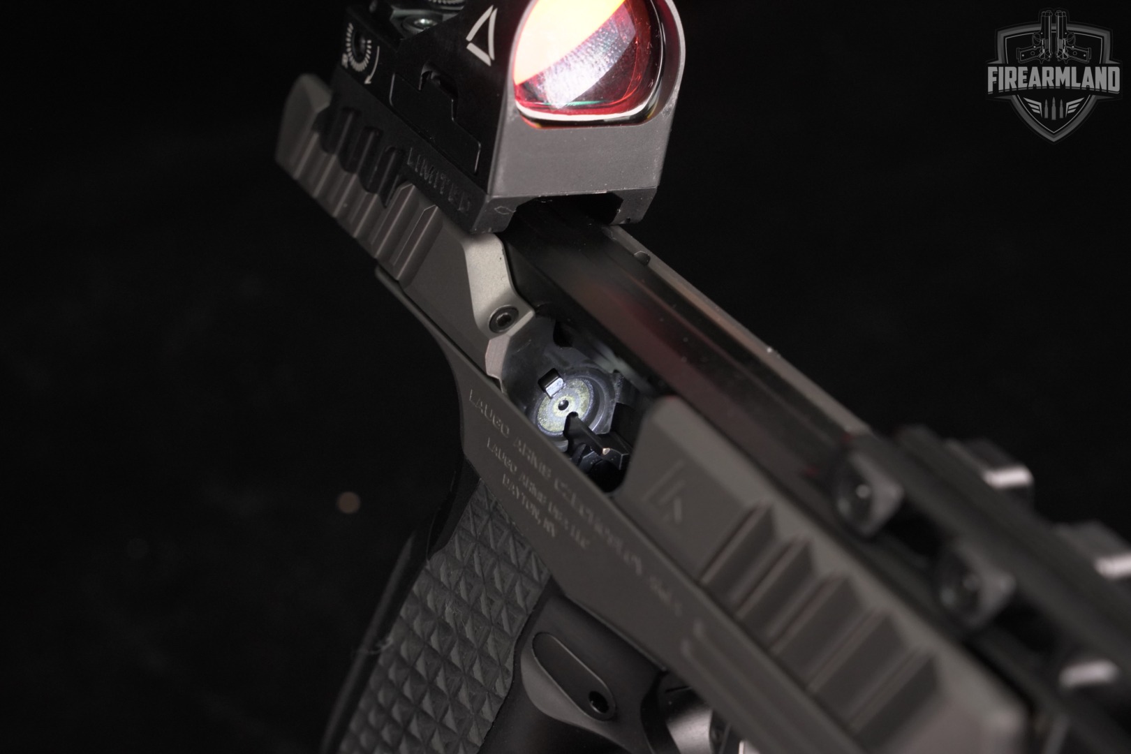 LAUGO ARMS Alien Creator Evolution Limited Optics 9mm 4.8" +2 MAGS, CASE-img-14