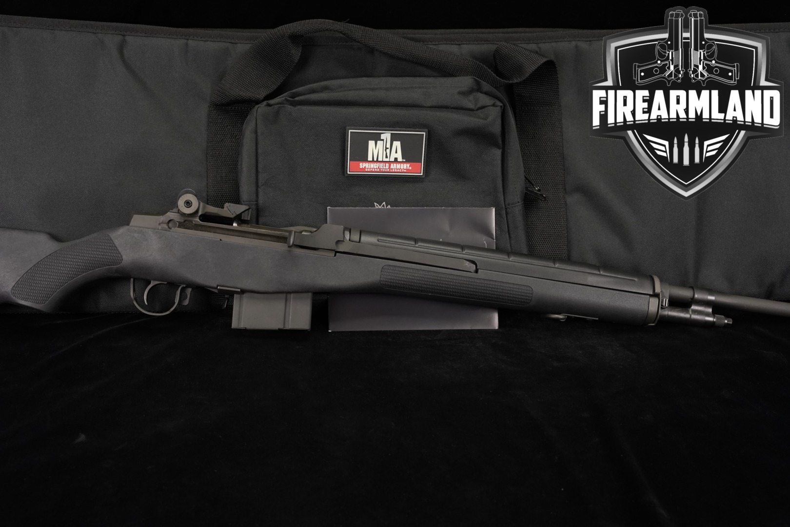 Springfield Armory M1A Standard Issue .308 Win. Black in Very Good Condition Thumbnail