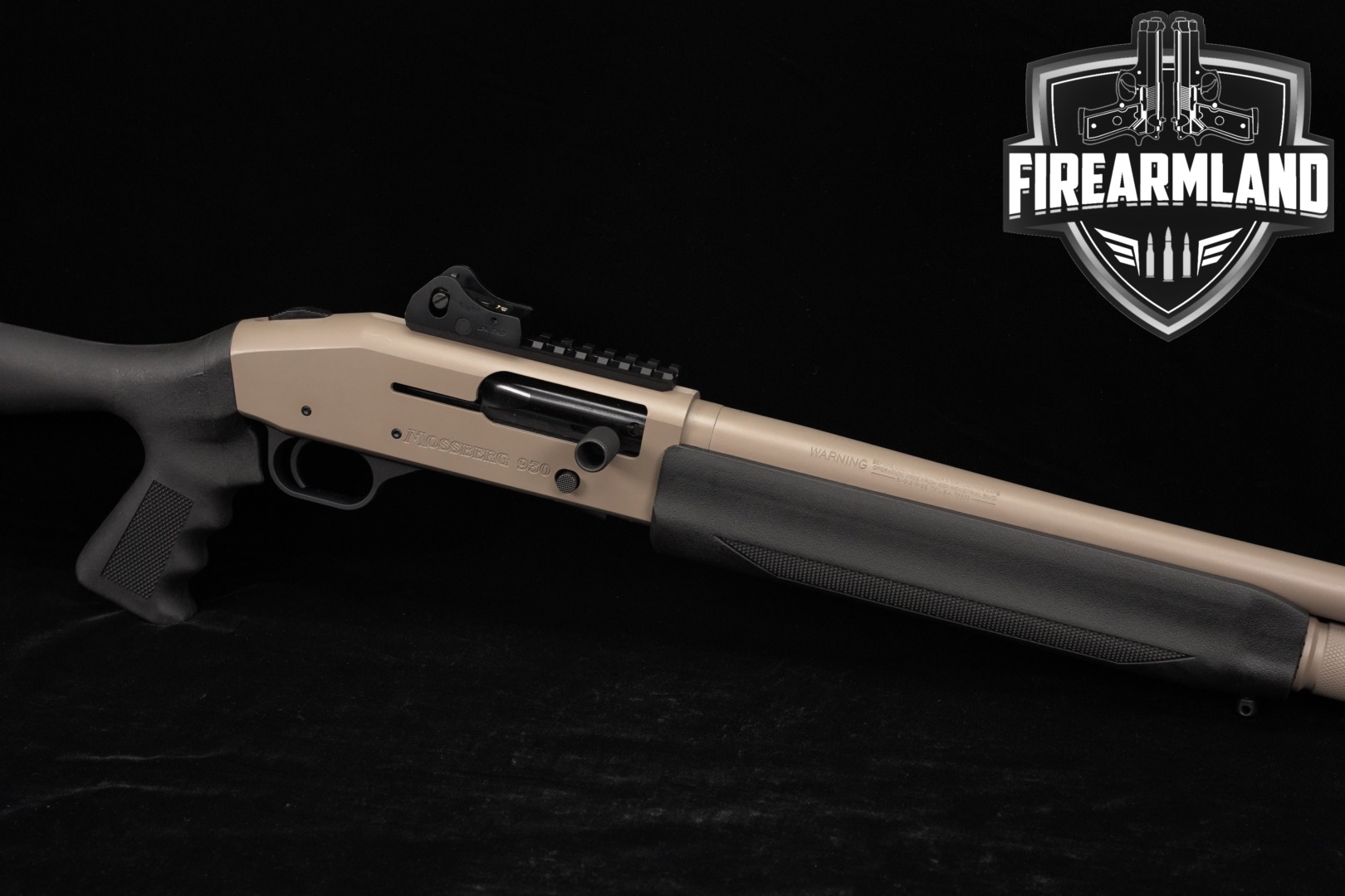 Mossberg 930 SPX 12 Gauge Two-Tone Tan & Black in Very Good Condition Thumbnail