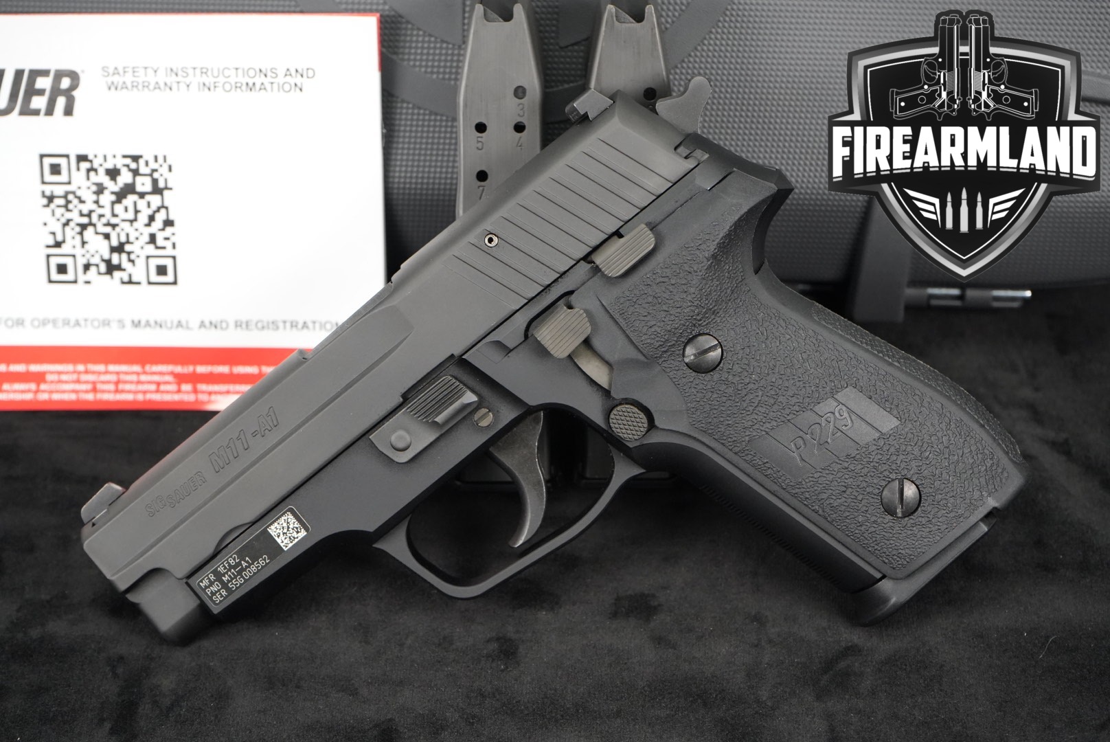 Sig Sauer M11-A1 9mm Luger Black in Very Good Condition Thumbnail