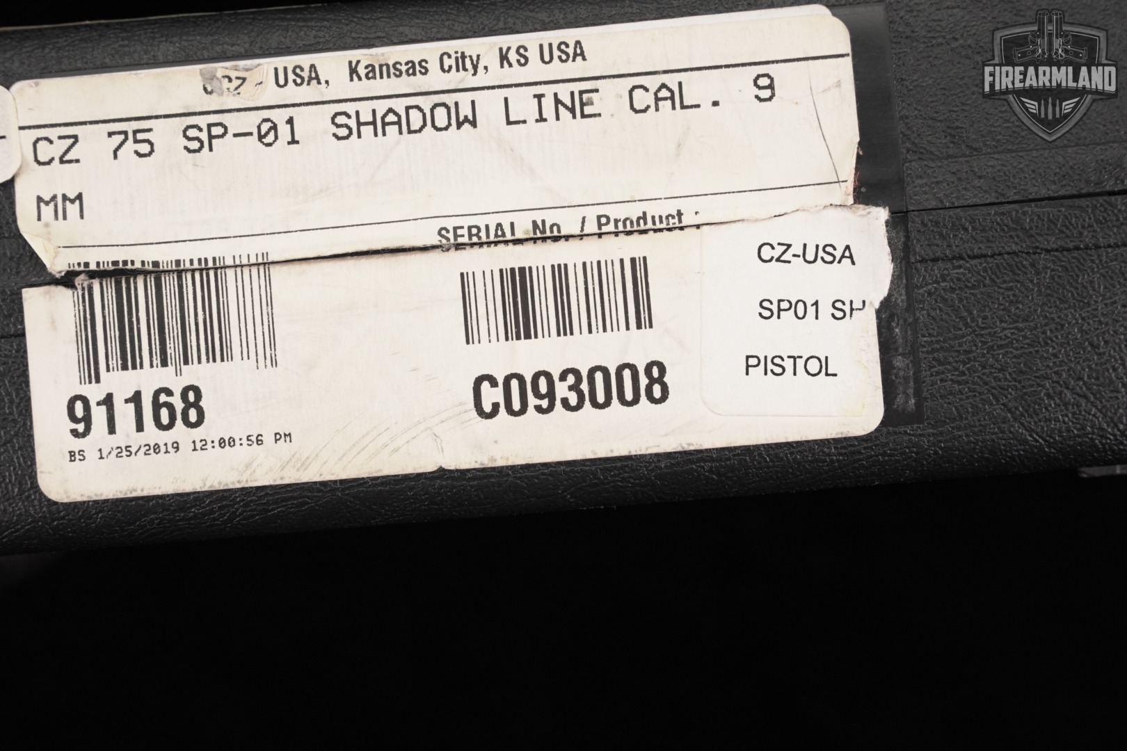 CZ 75 SP-01 Shadow Line 9mm 4.6" CZ75 SP01 +2 MAGS & ORIG BOX-img-15