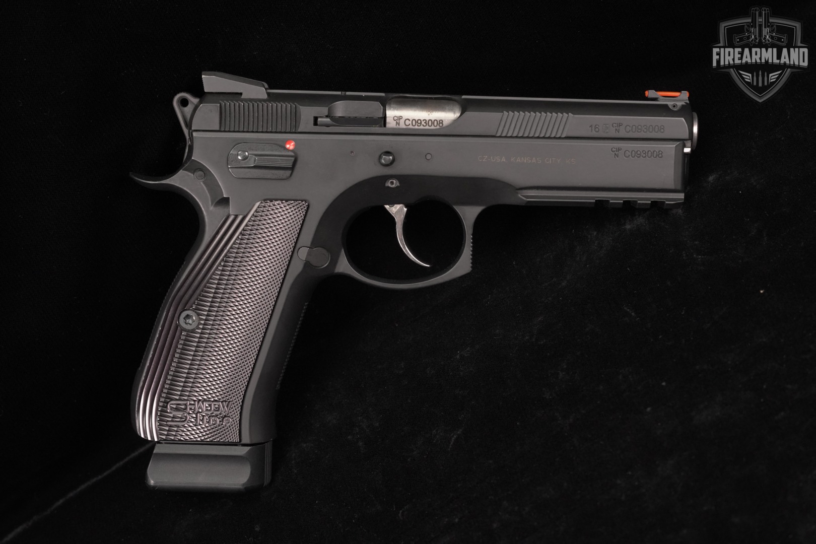 CZ 75 SP-01 Shadow Line 9mm 4.6" CZ75 SP01 +2 MAGS & ORIG BOX-img-4