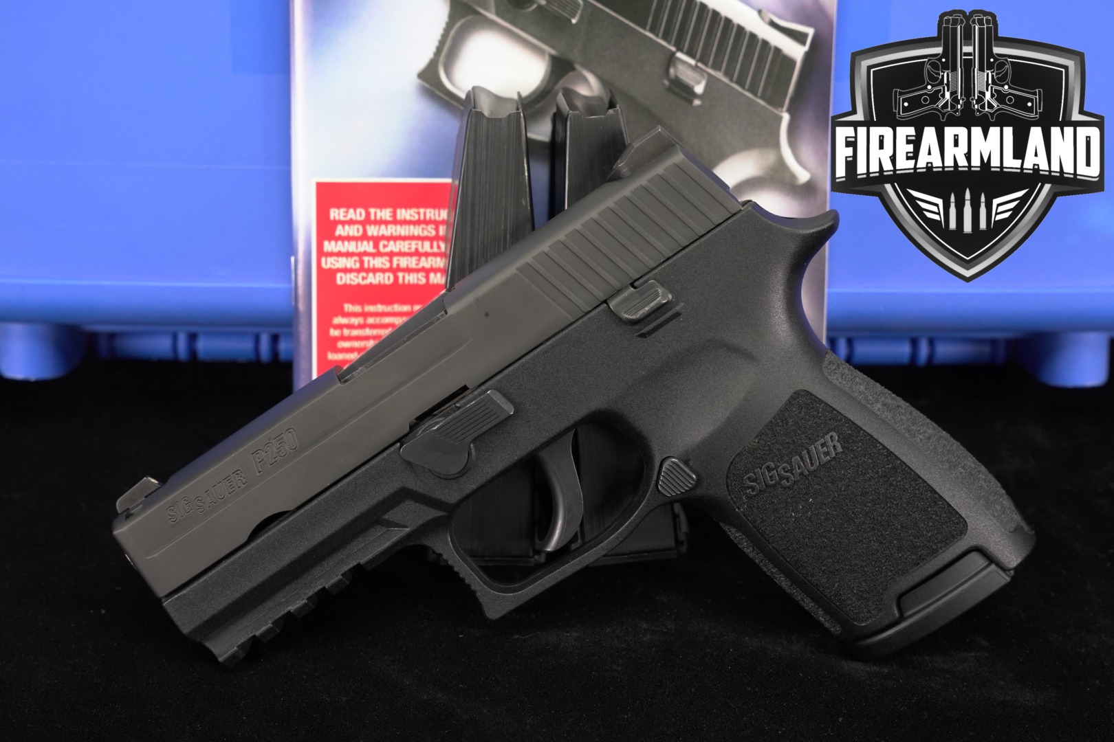Sig Sauer P250 Compact .45 ACP Black in Very Good Condition Thumbnail